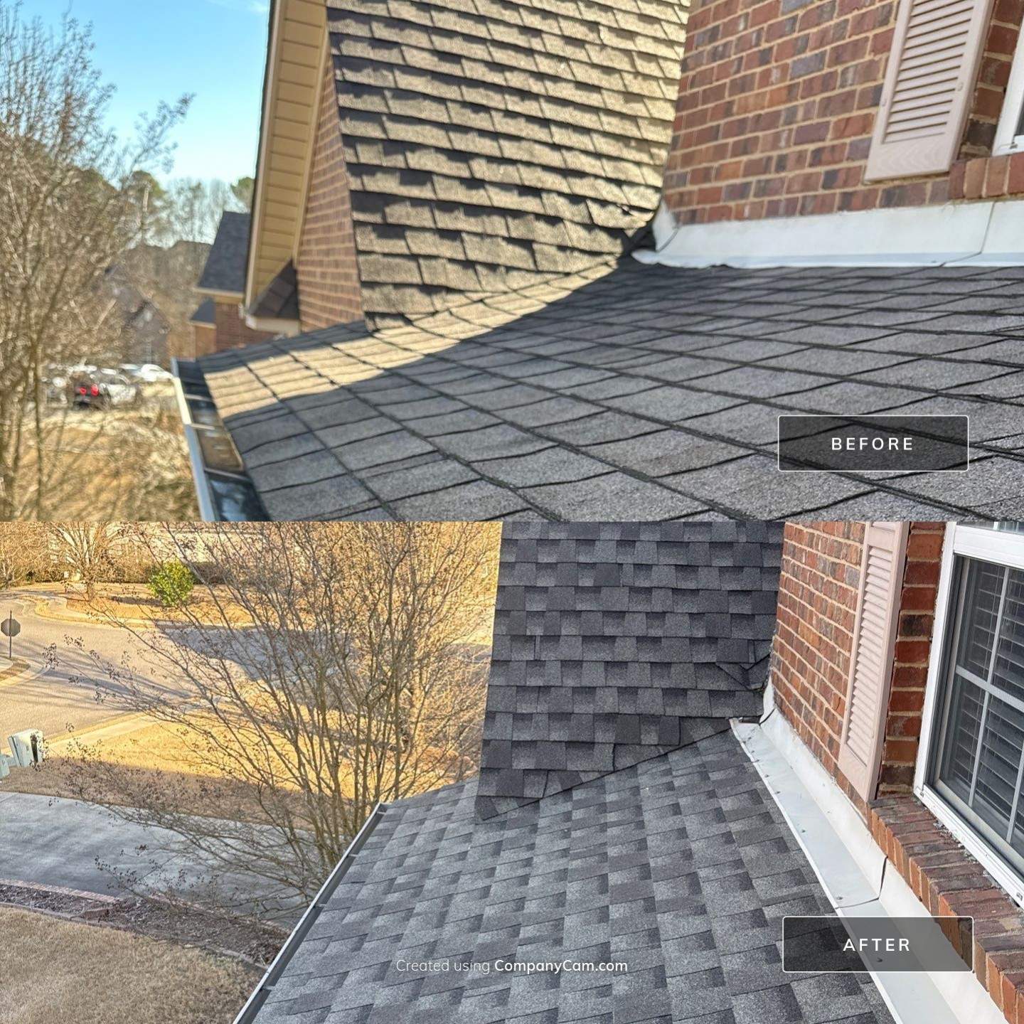 Roof Replacement in Alabaster (Weathered Wood) by The Roofing Dudes