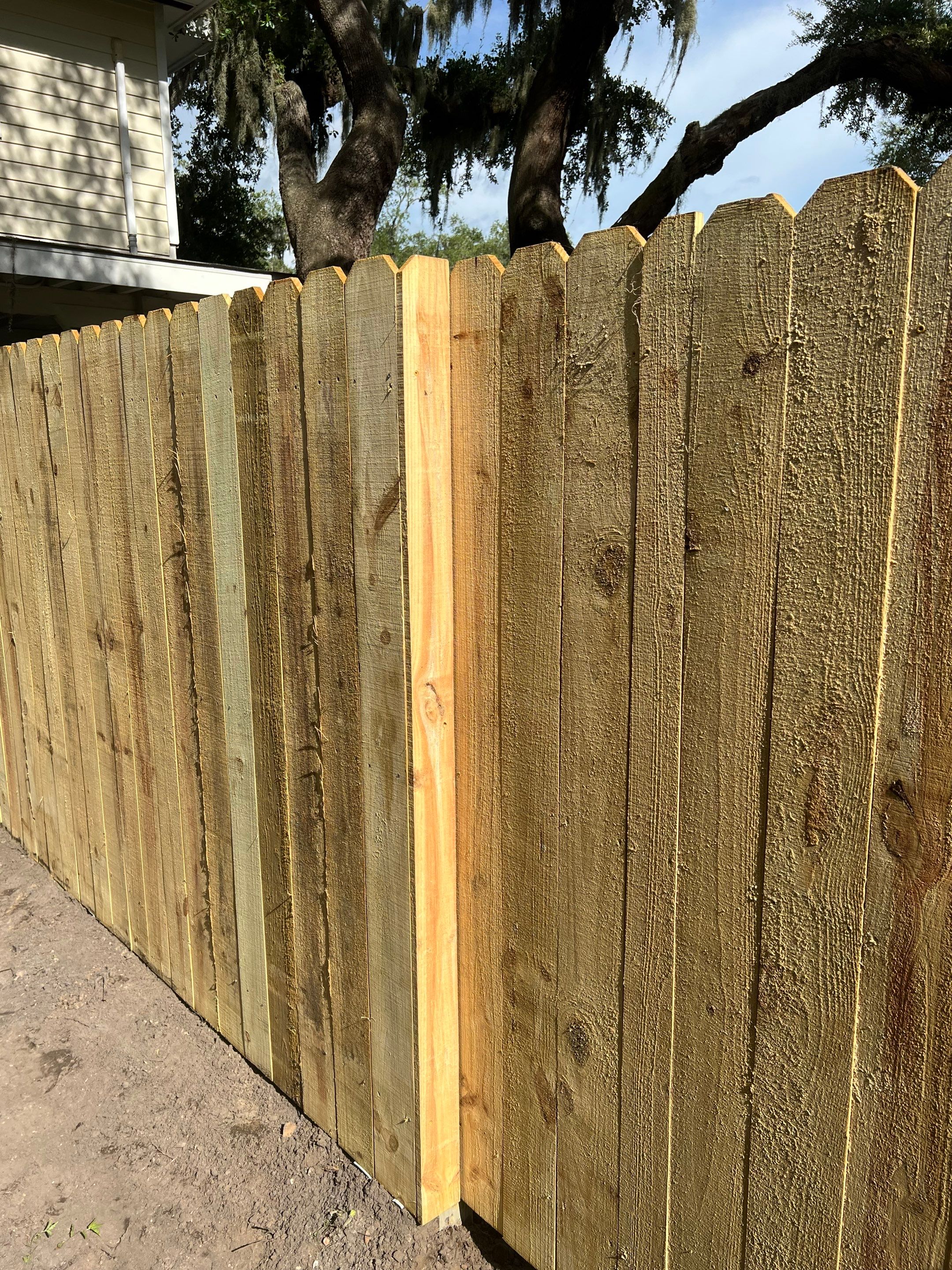 Palmetto, FL 6ft. Tall Treated Board on Board Privacy Fence by Asap fence and gates, LLC