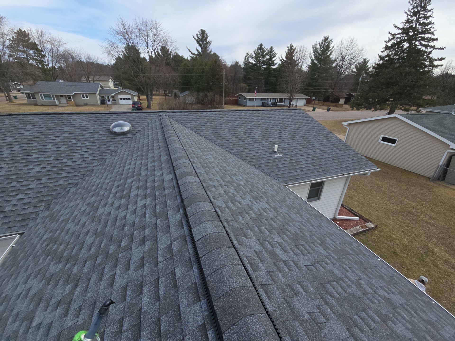 Project in Wisconsin Rapids by Anytime Roofing LLC 