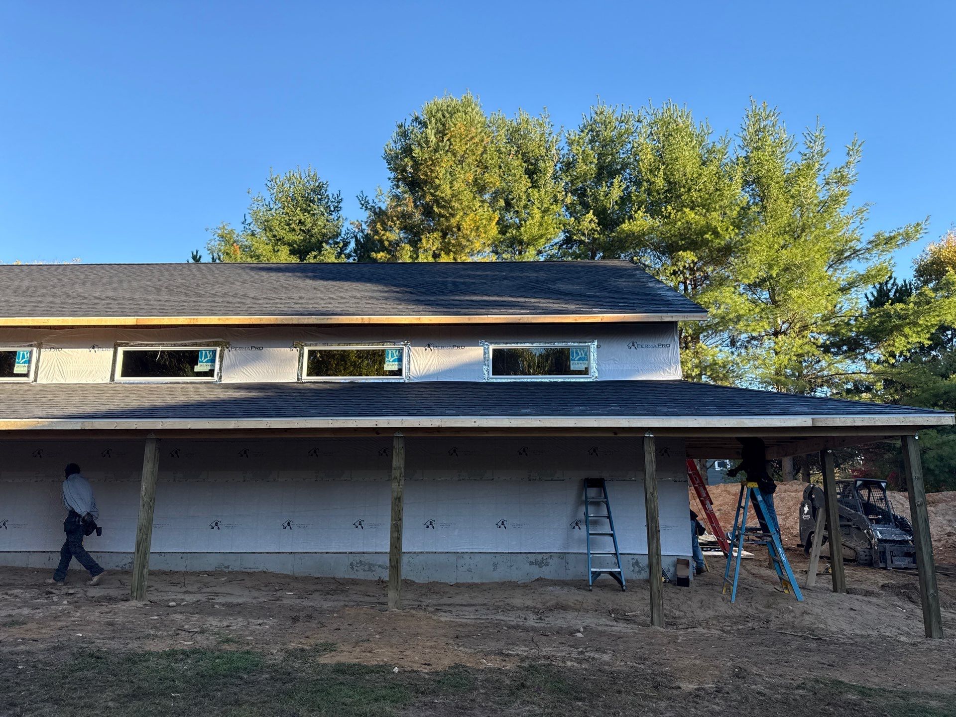 New-Construction Barn Roof  by 42 North Construction, LLC.