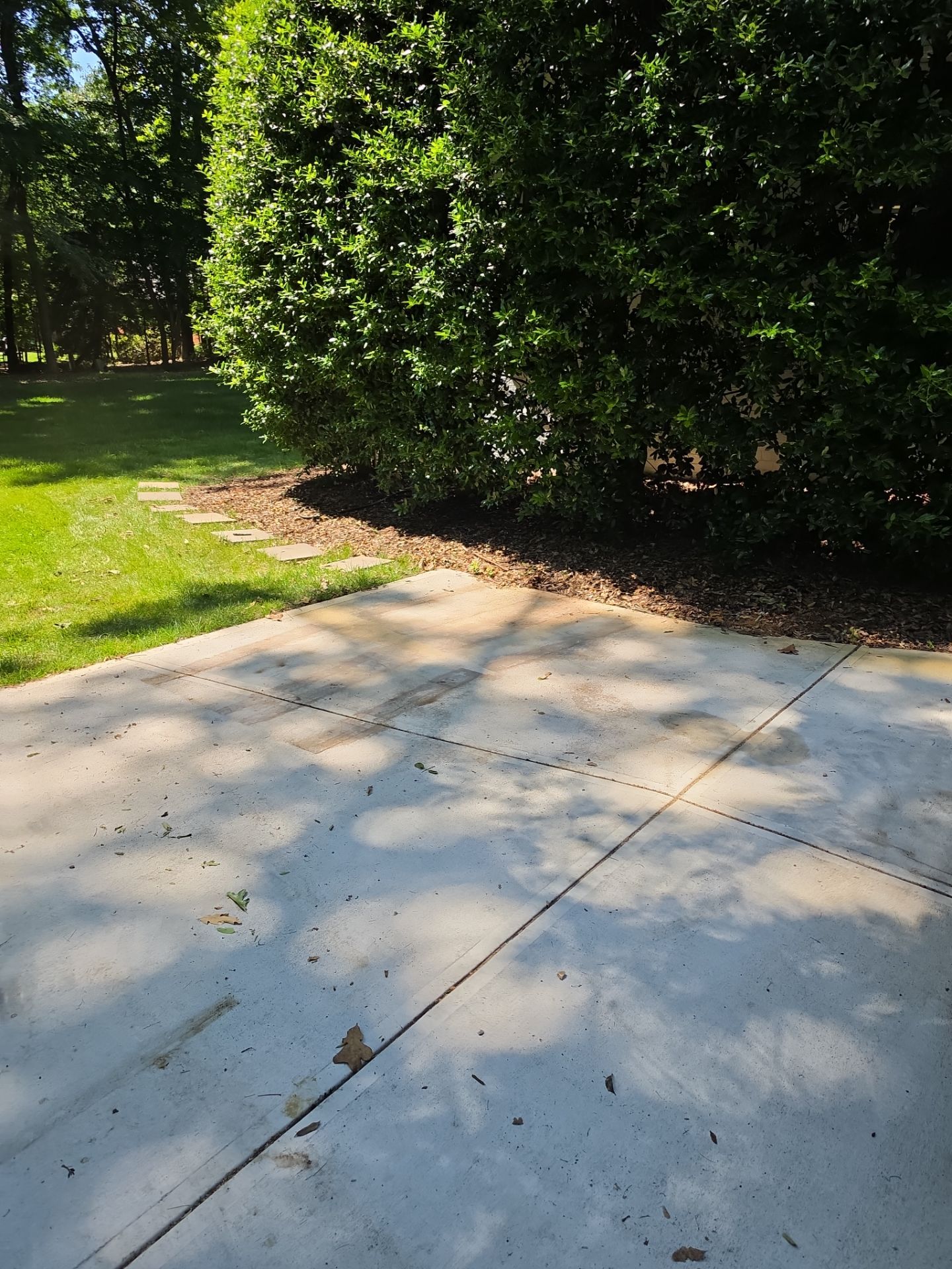 Job site clean up in Charlotte by Badger Hauling