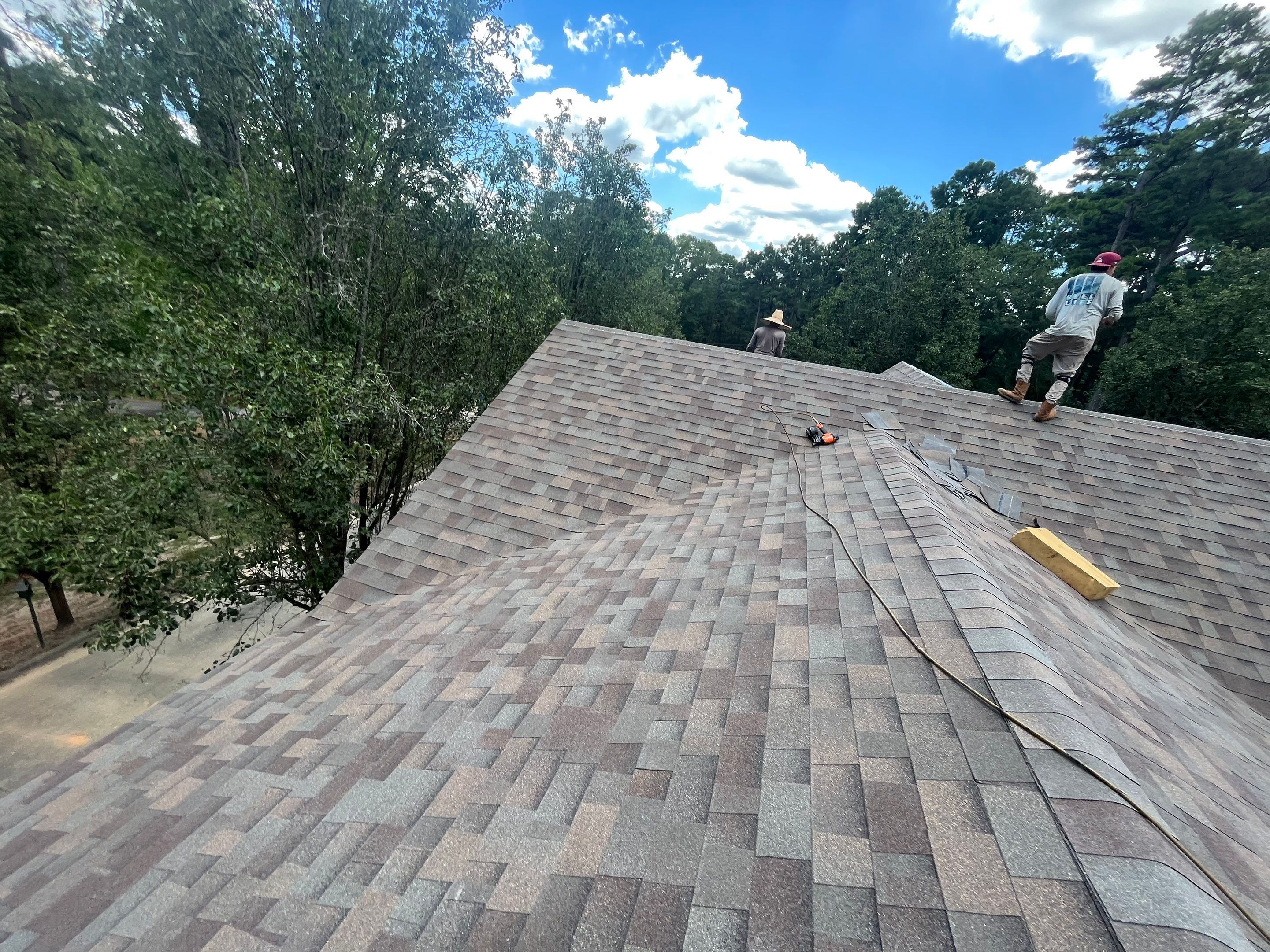 Storm Restoration Reroof: 40 Year Impact Rated Architectural Shingle by Hostetler Roofing