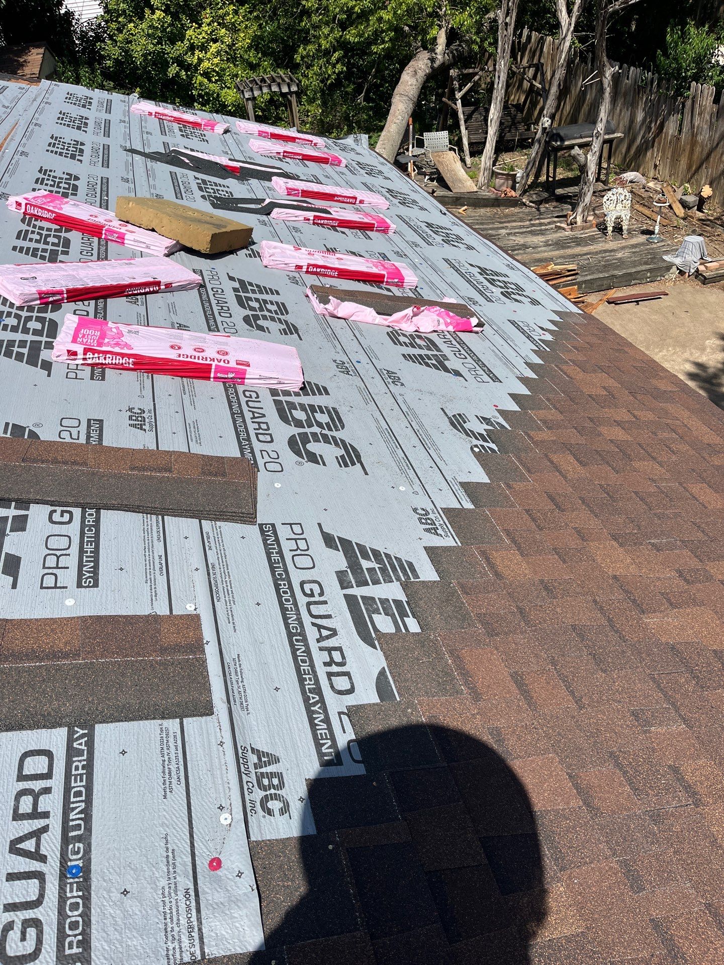 Reroof after a Storm OC Oakridge  by Berry Good Roofing 