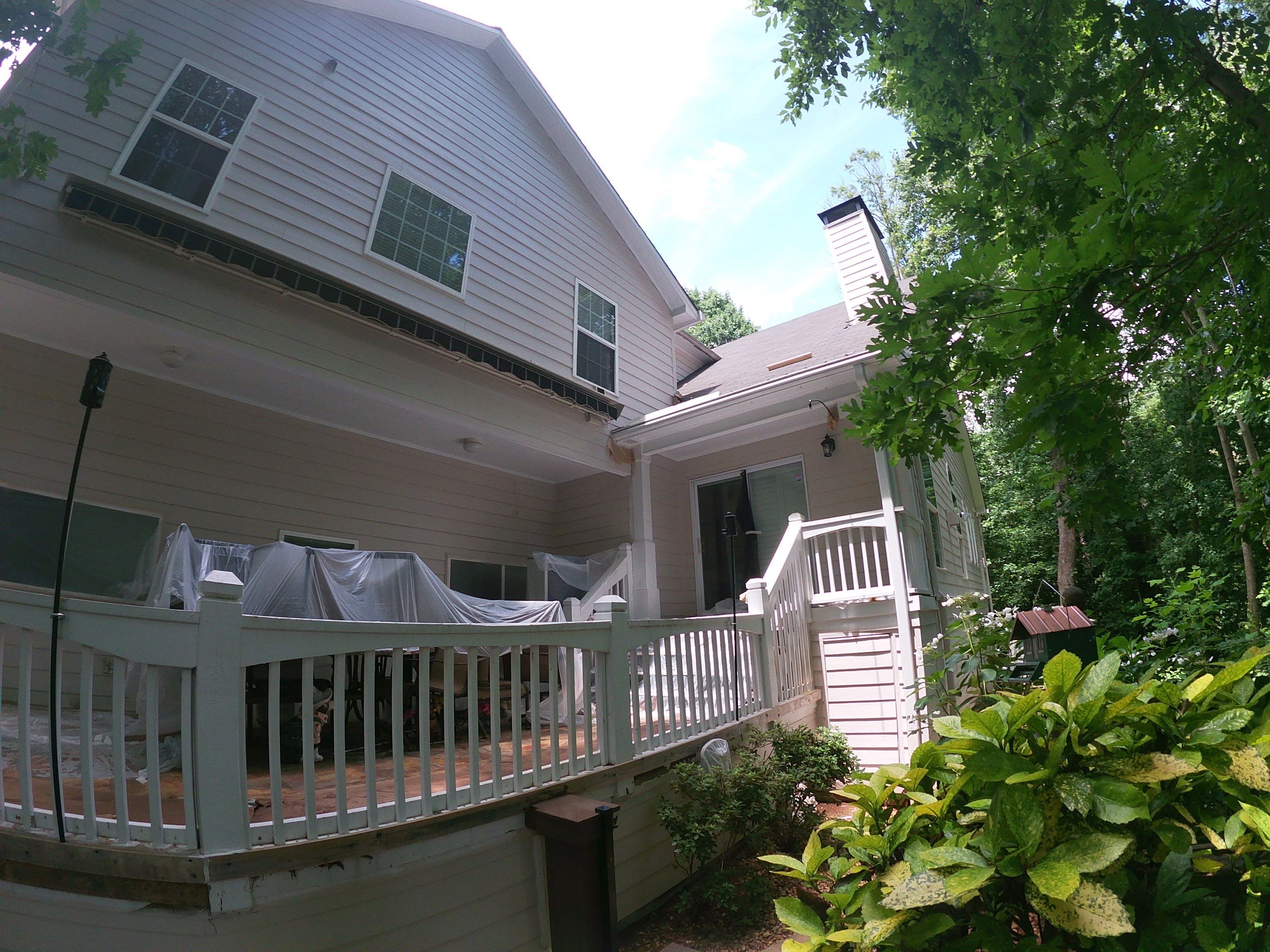 Multi-Story Residential Exterior Painting and Siding Refresh in Atlanta by Swift Home Renovations