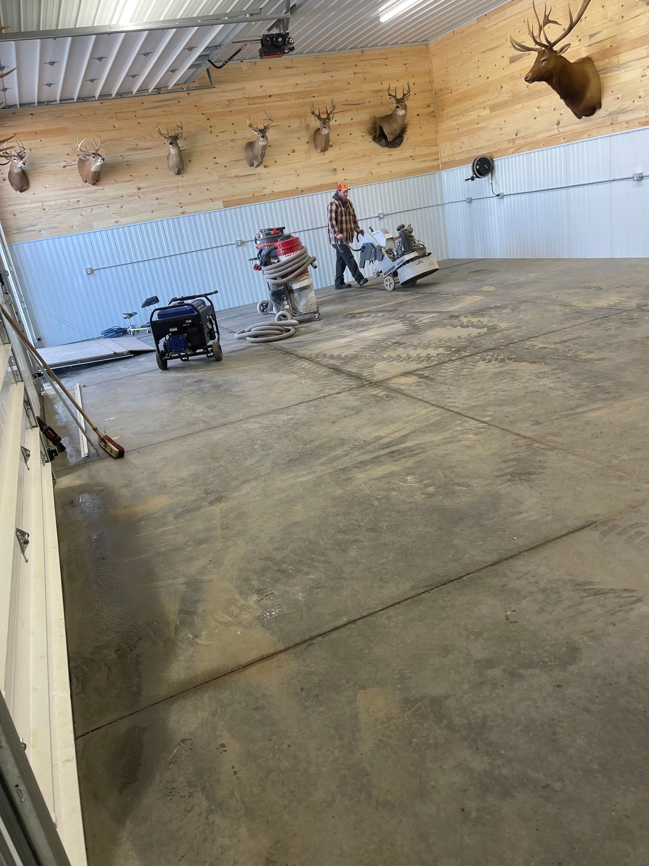 Garage using Pecan by Select Painting, Coatings & Garage Cabinets