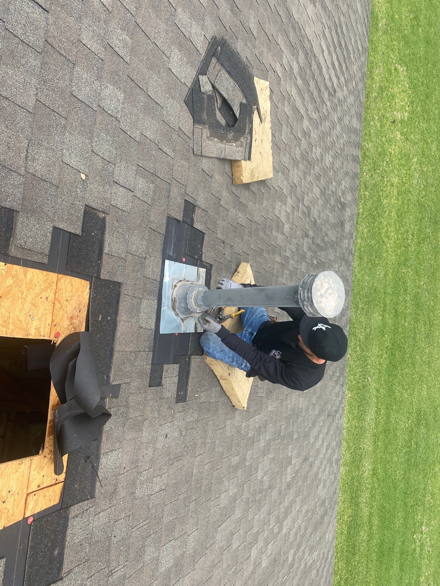Hail Damage using Owen's Corning Duration (Lifetime) Shingles by Roof Repair Services LLC