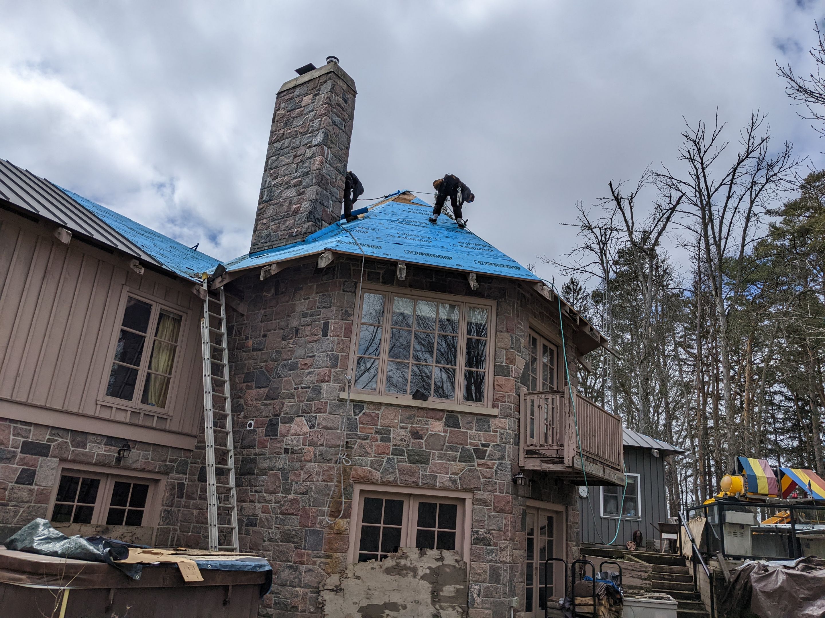 New Roof Installation using 16" Standing Seam Panels by Jay Carter Roofing & Sheet Metal
