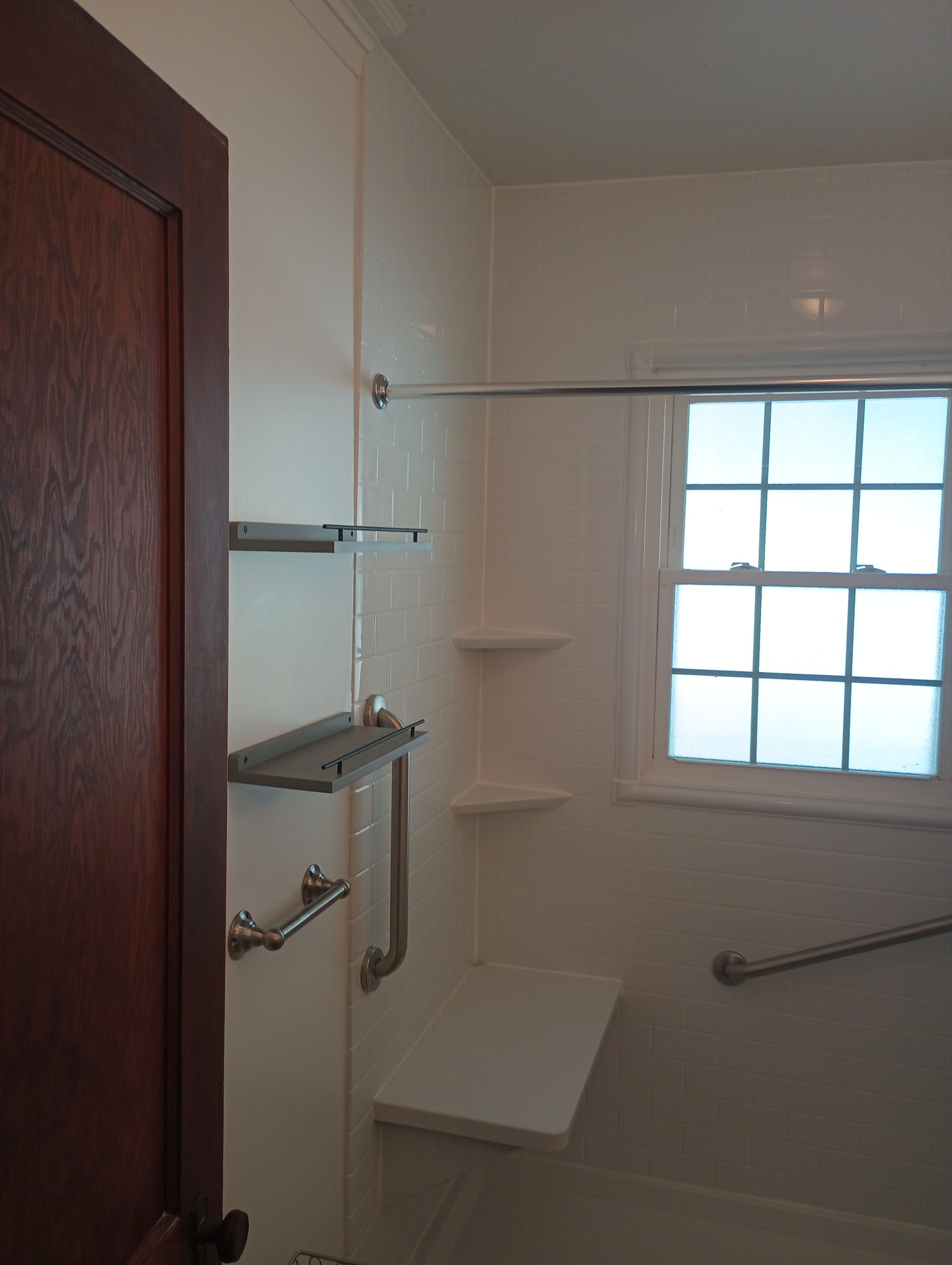 Tub to Shower Conversion using BCI Acrylic Shower System by Secure Construction Company Inc