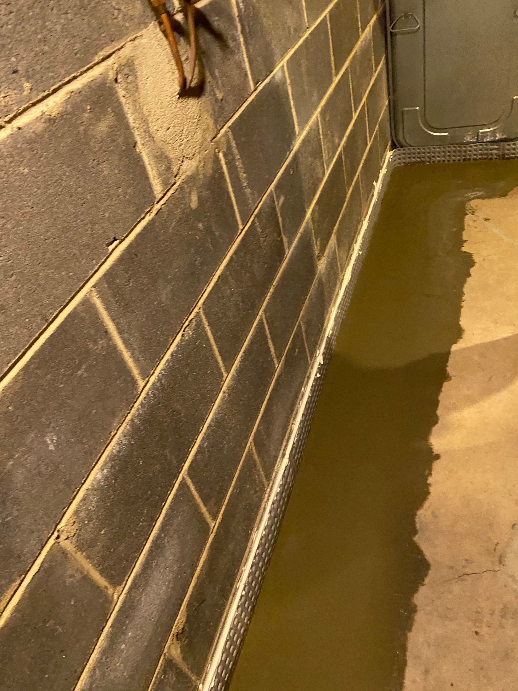 Interior French Drain in Bernardsville NJ by Pure Service Pro, LLC 