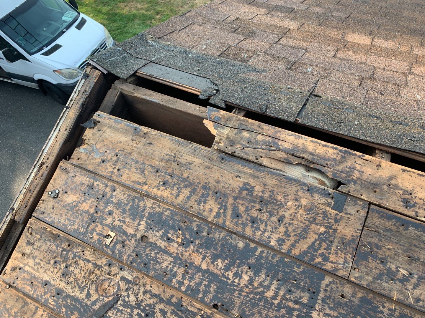 Residential Roofing Installation using Owens Corning Duration Brownwood by A Plus Exterior