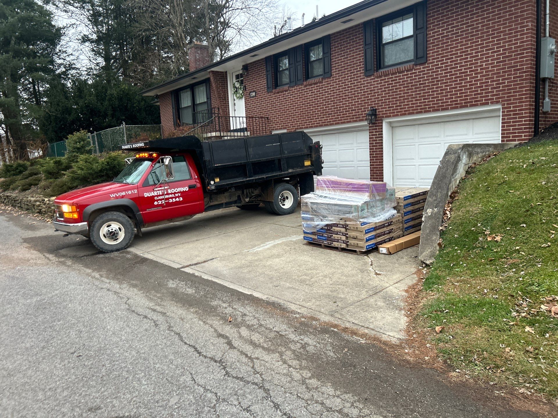 Project in Clarksburg by Duarte’s Roofing 