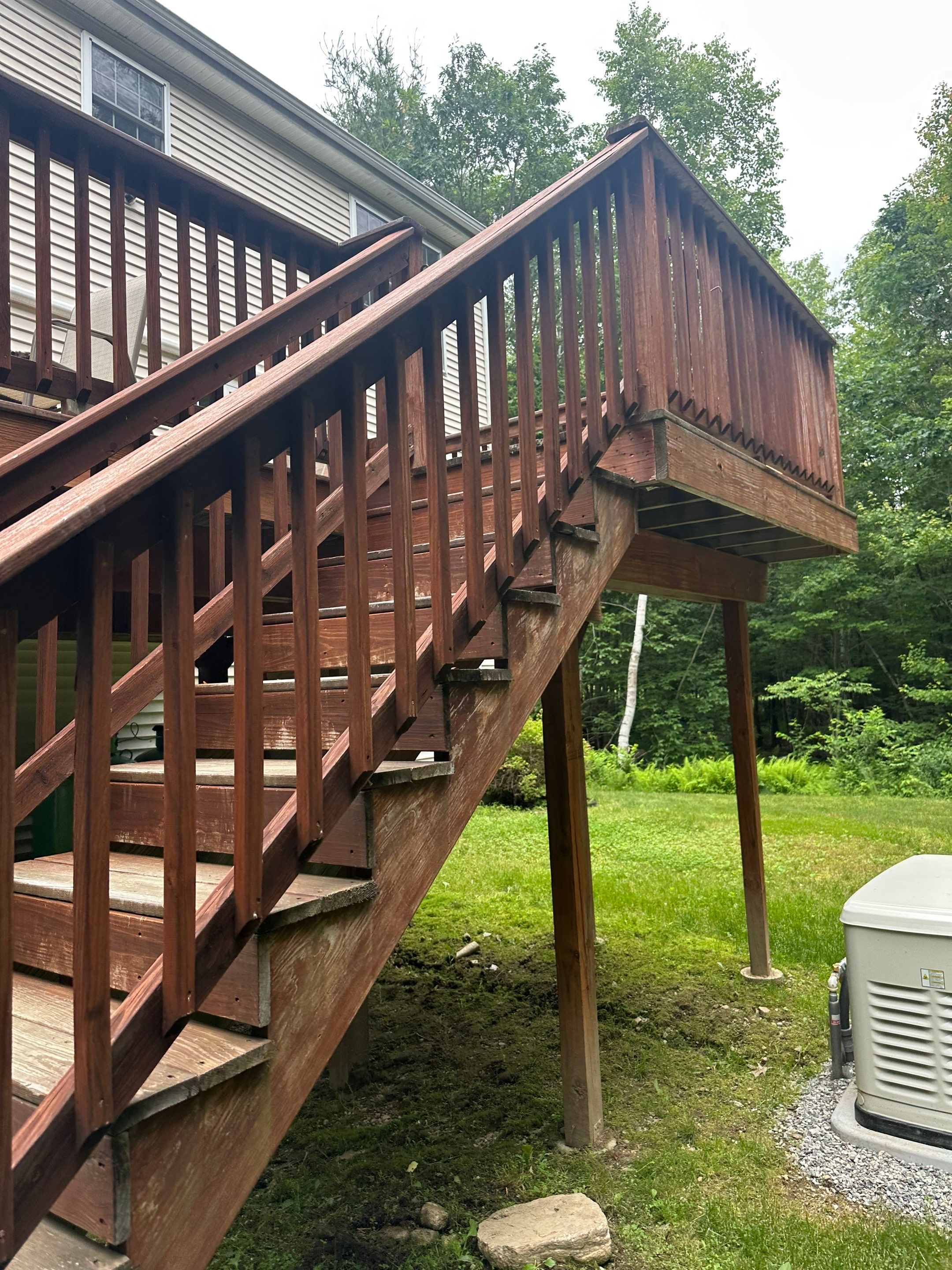 Nottingham Deck Demo - Three Season Build by Tall pine roofing