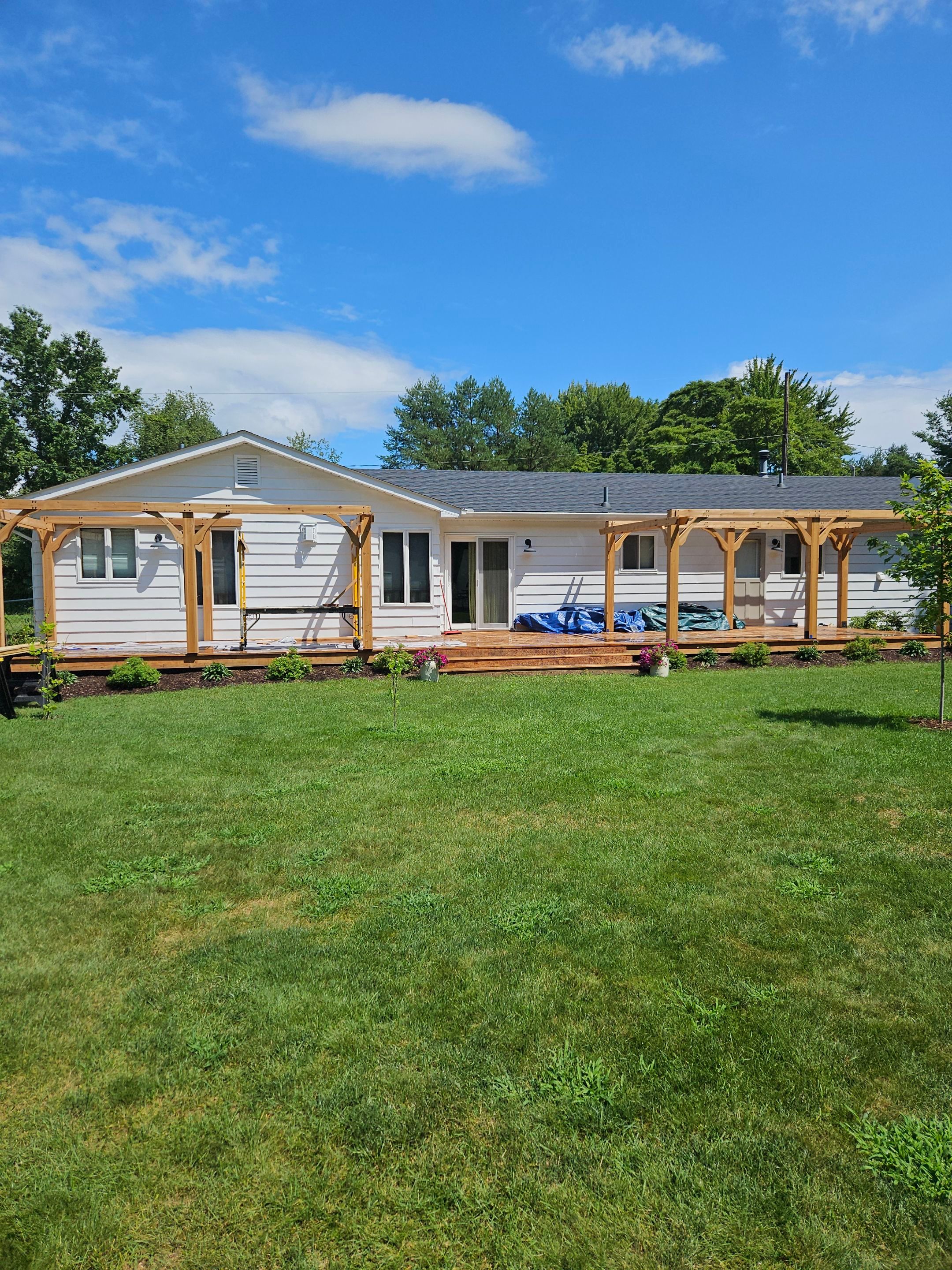 New Pergola by Clark Builders LLC