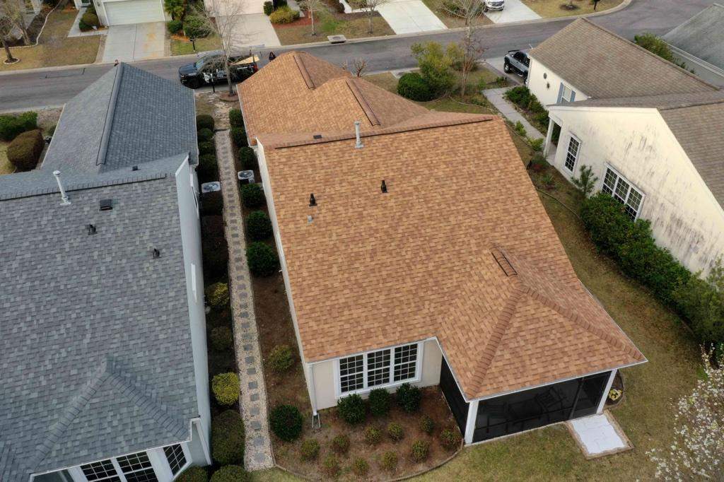 Residential Roofing Installation using Owens Corning® Oakridge Tru-Def Desert Tan by Indigo State Roofing