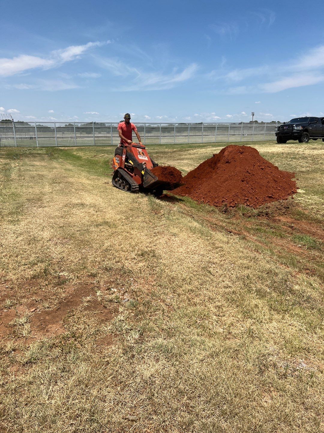 Dirt Work using Dirt by Clays Services Inc
