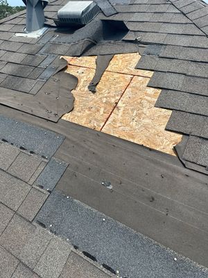 Residential Roofing Repair using Owen's Corning Duration (Lifetime) Shingles