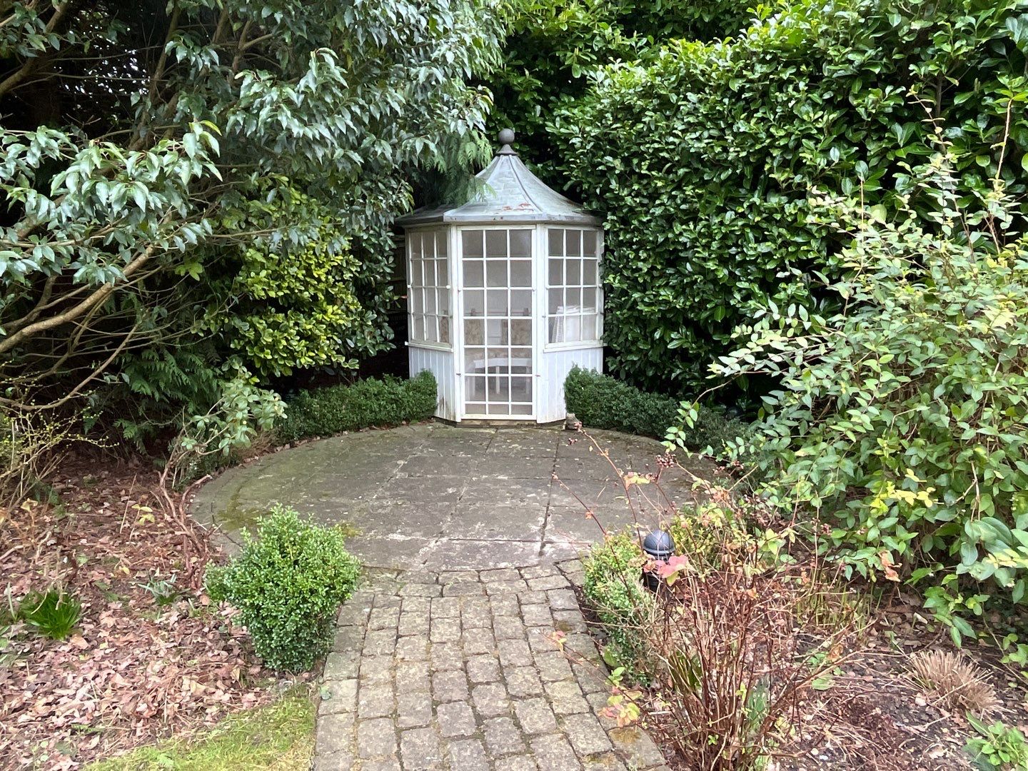 Patio Clean using 18inch Whirlaway FSC by Ges Exterior Cleaning ltd