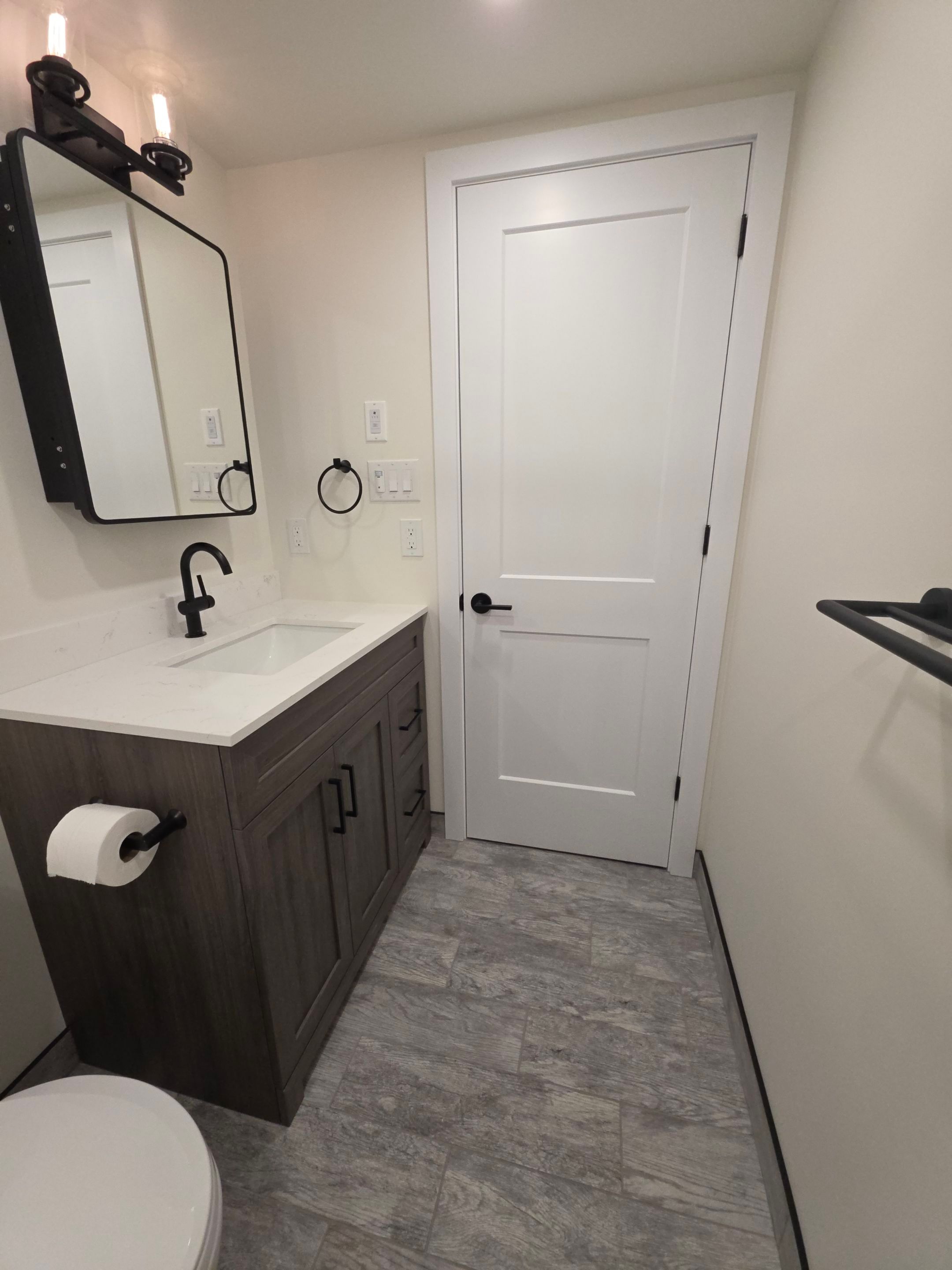 Basement Reno by Impact Construction Sudbury