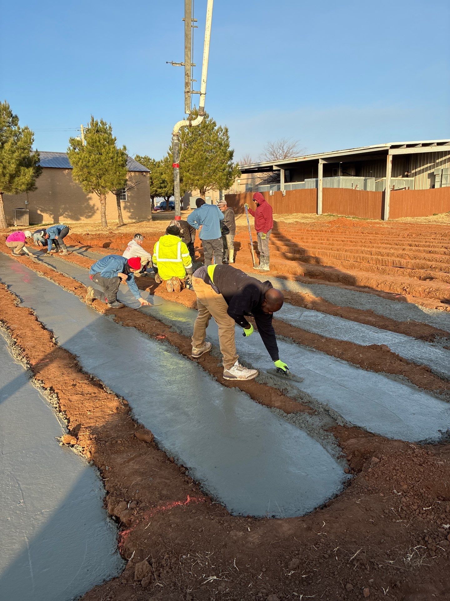 17 Truck Pour by Clays Services Inc