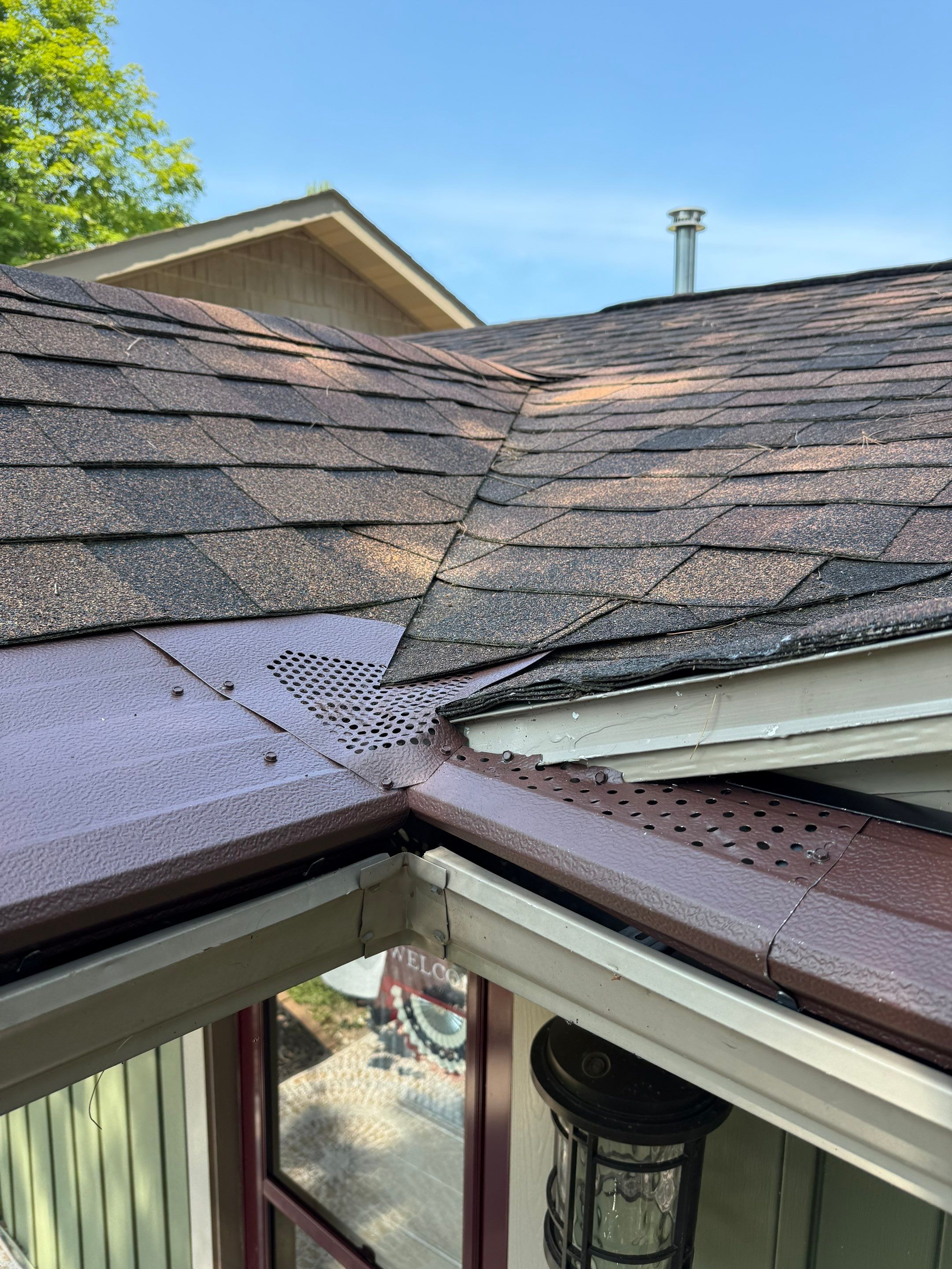 Gutter and Gutter Helmet Protection System in Central Lake by Rainbow Seamless Systems