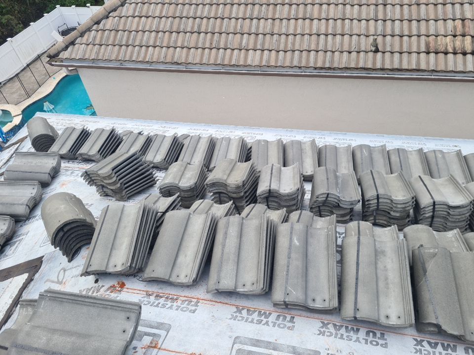 Residential Roofing Installation using Eagle Roofing Tile by BLUES BROTHERS ROOFING