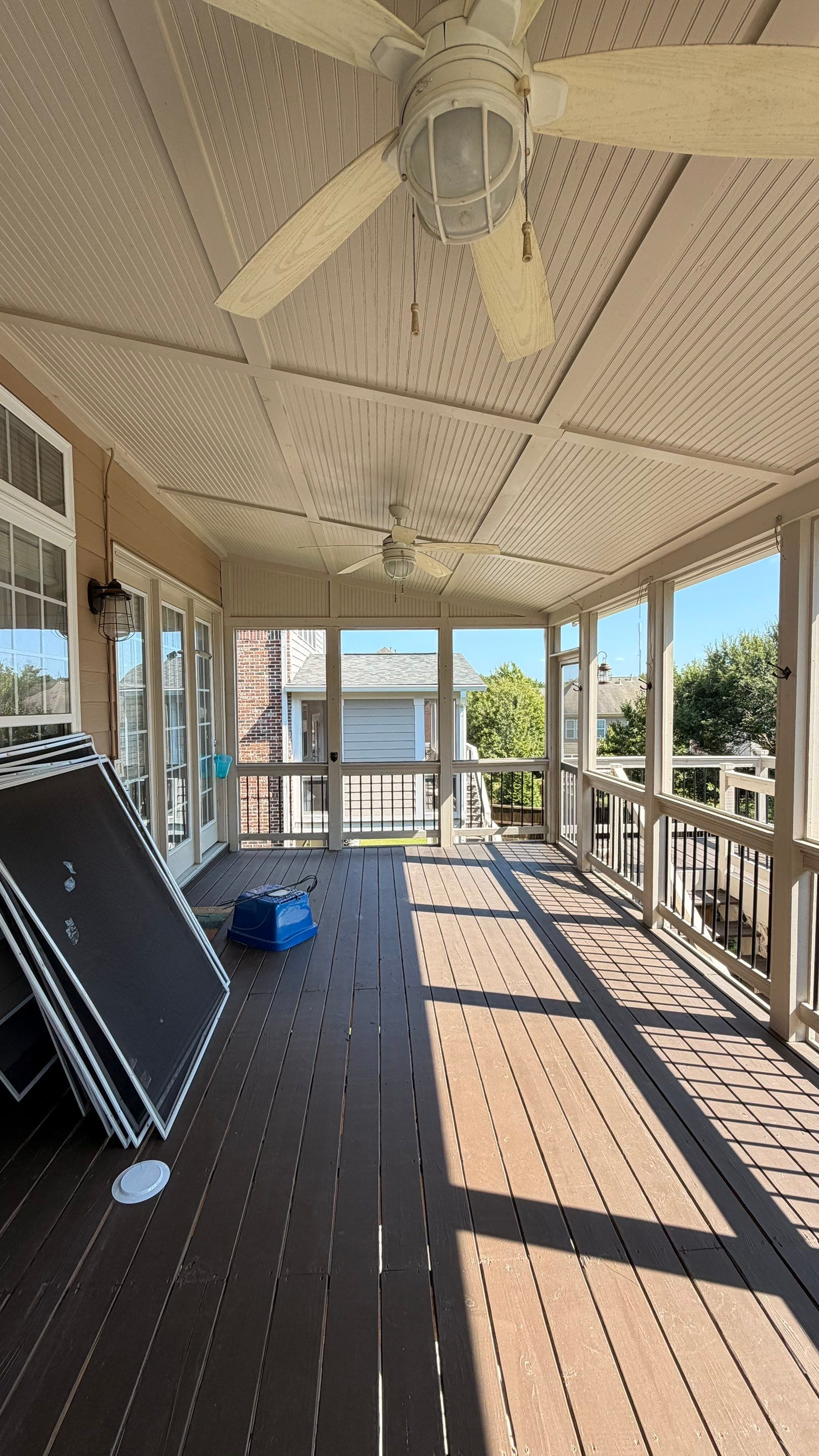 Complete Exterior Home Painting and Porch Refresh in Smyrna by Swift Home Renovations 
