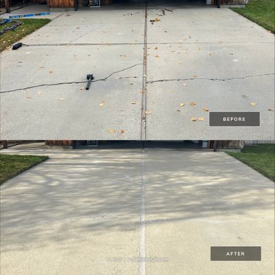 Driveway Crack Repair by Julian