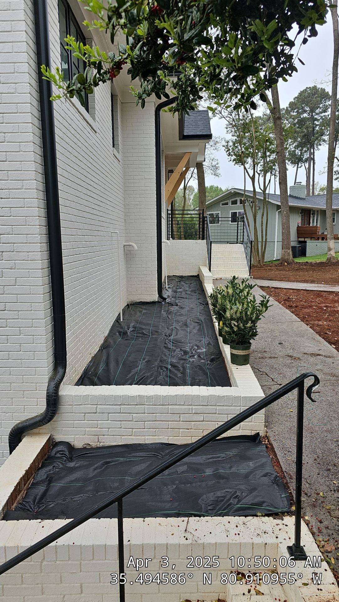 Hardscape Installation using Irrigation by Carolina-Metro Landscape, Inc