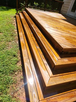 Deck using Wood Sealant