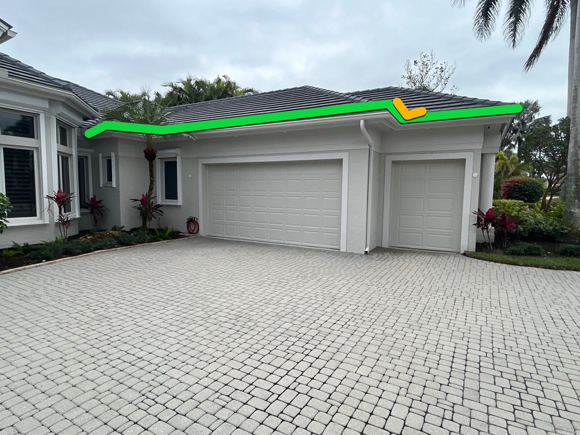 7-Inch Seamless Gutters for Luxury Homes in Naples FL by Gutter Professors