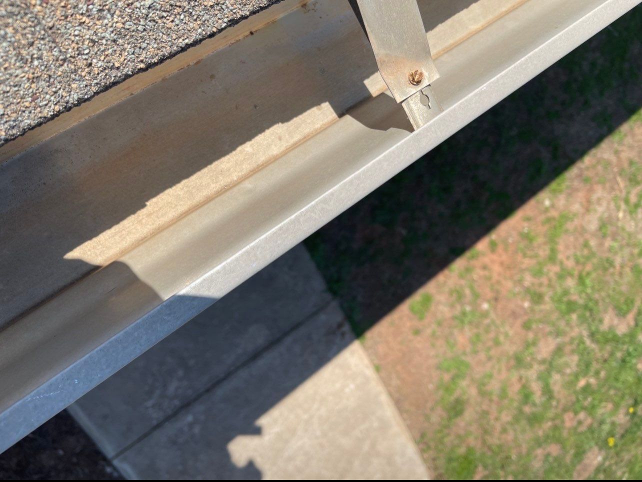 Hail Damage on a Roofing System by Icon Roofing And Construction 