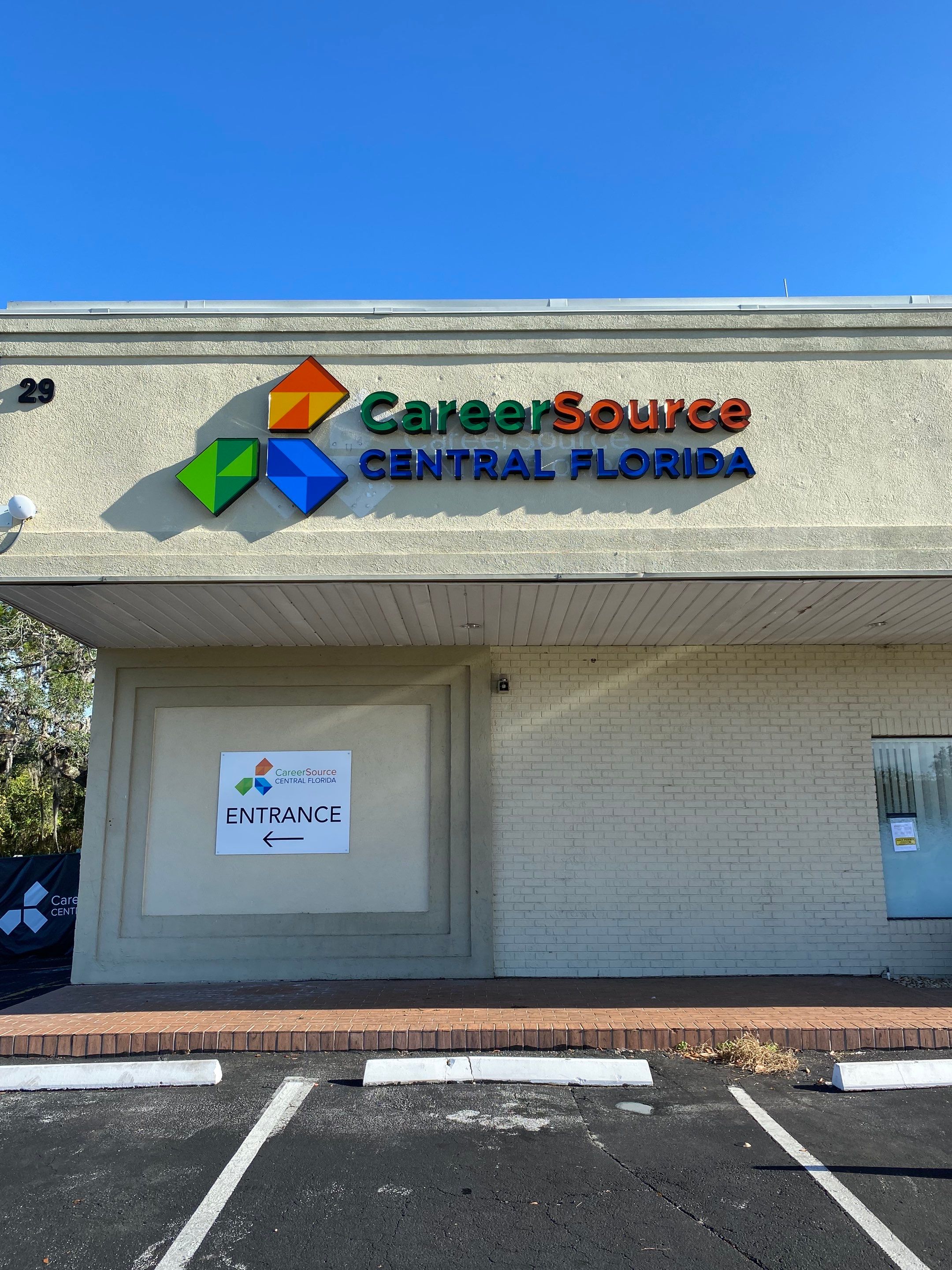 Flush Mounted Channel Letters for CareerSource by SignCrafters