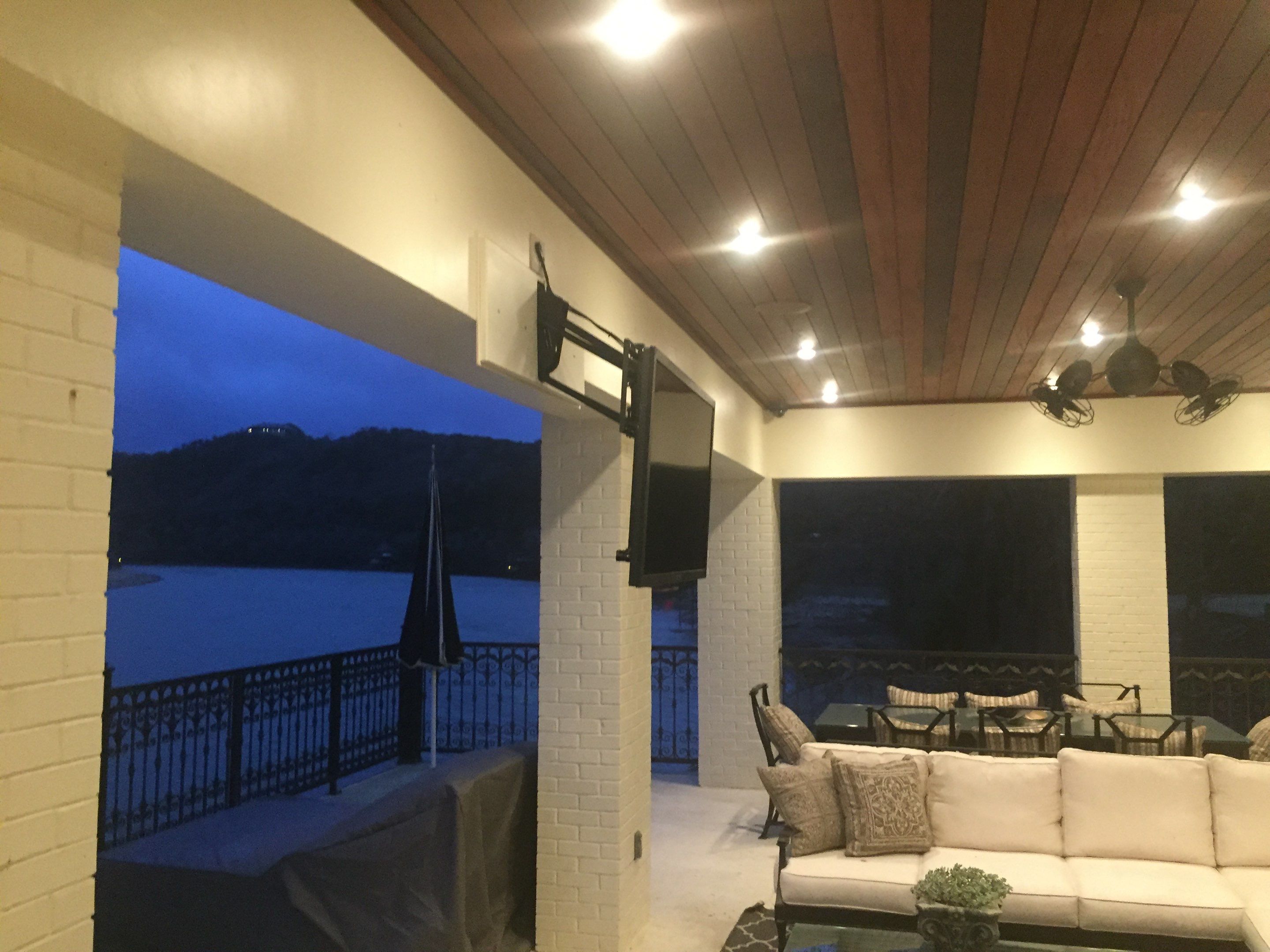 Austin Boat Dock + Outdoor Landscape Lighting by Outdoor Lights + Shades