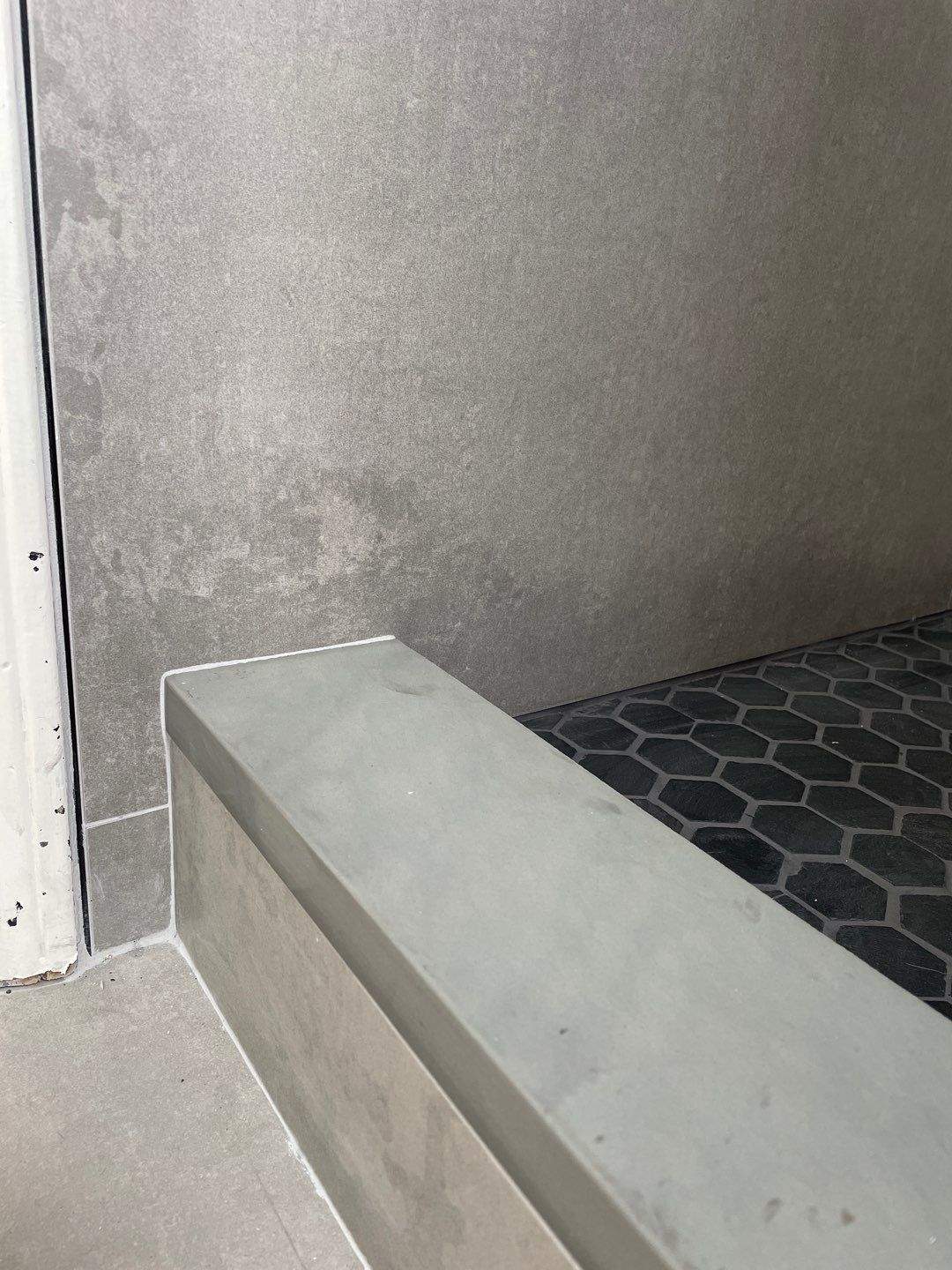Contemporary with heated floors by Footprints Bath and Tile of East Atlanta
