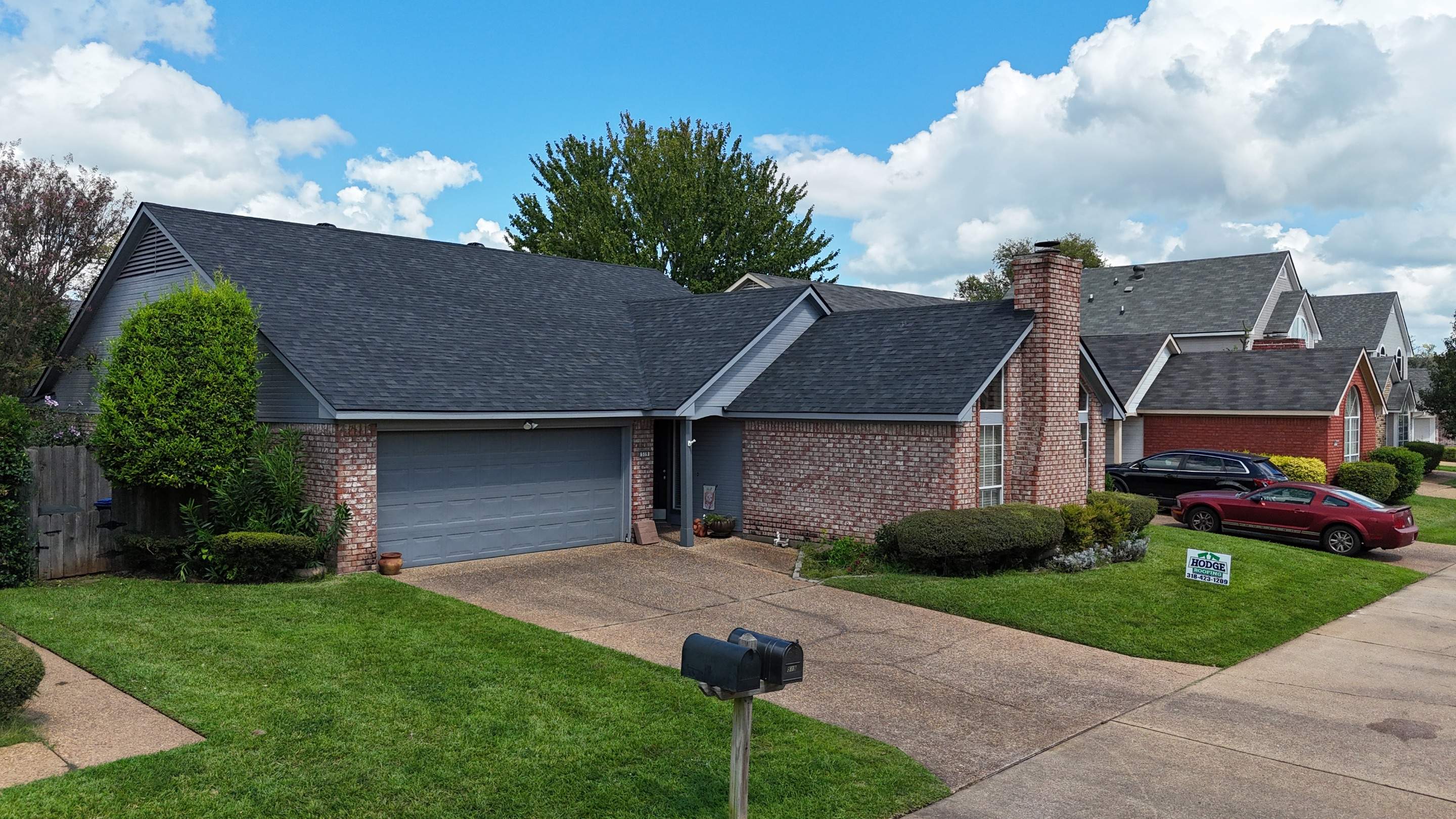 Project in Shreveport by Hodge Roofing, LLC