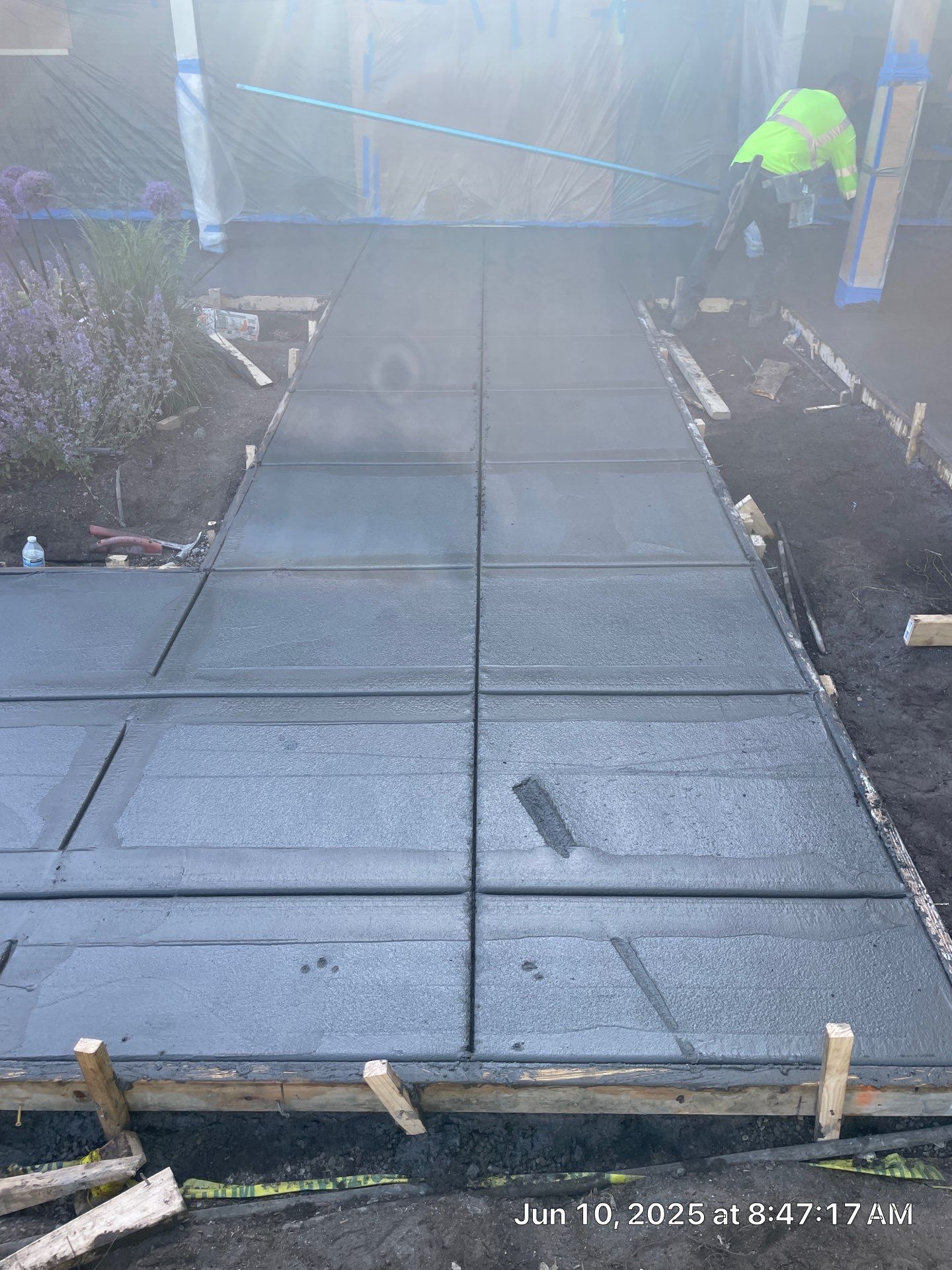 Concrete Driveway Makeover | Edmonds  by Jireh Asphalt & Concrete Inc 