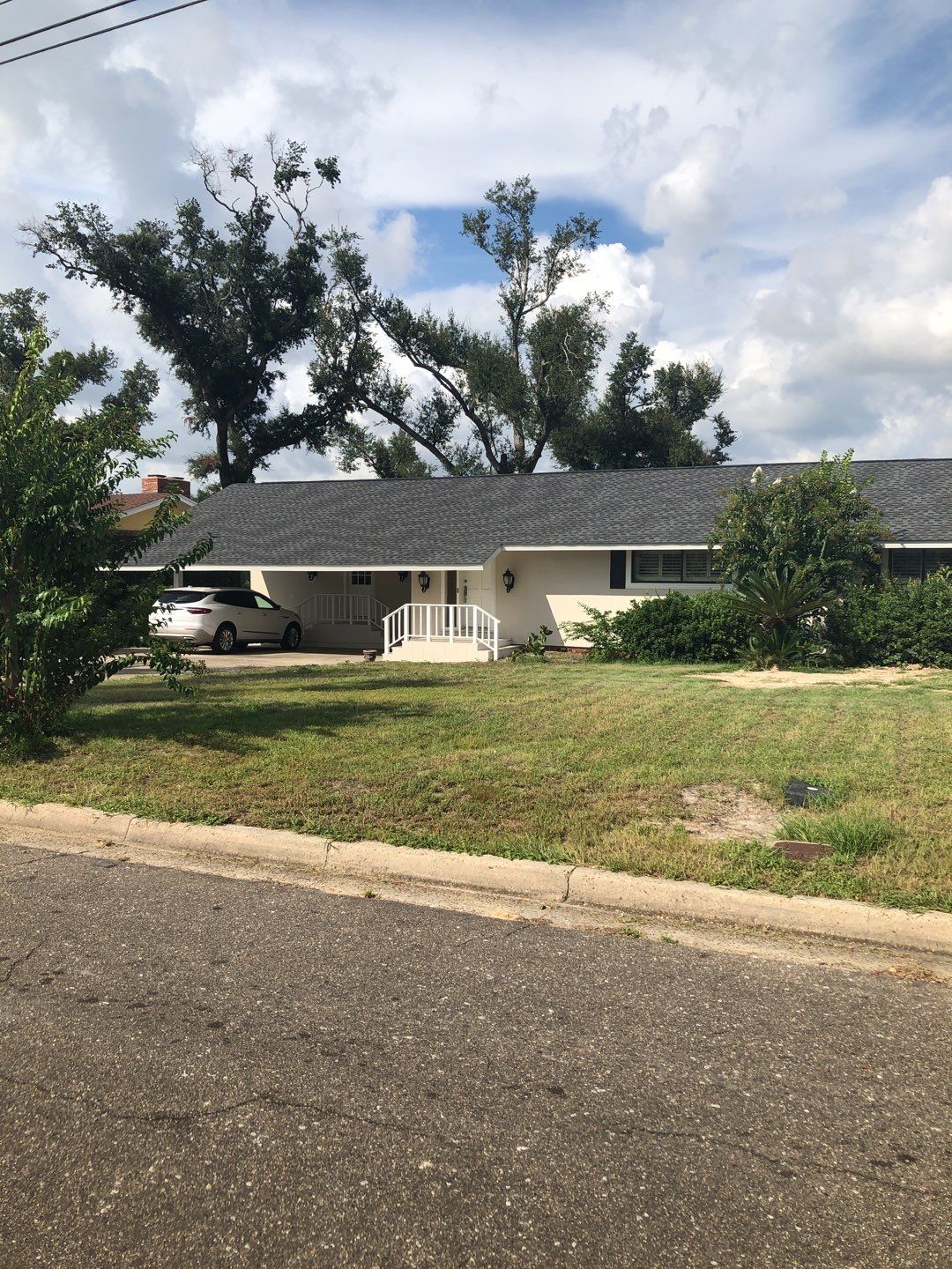 Seamless Gutter Installation using White K-Style Gutters by Gutter Professors