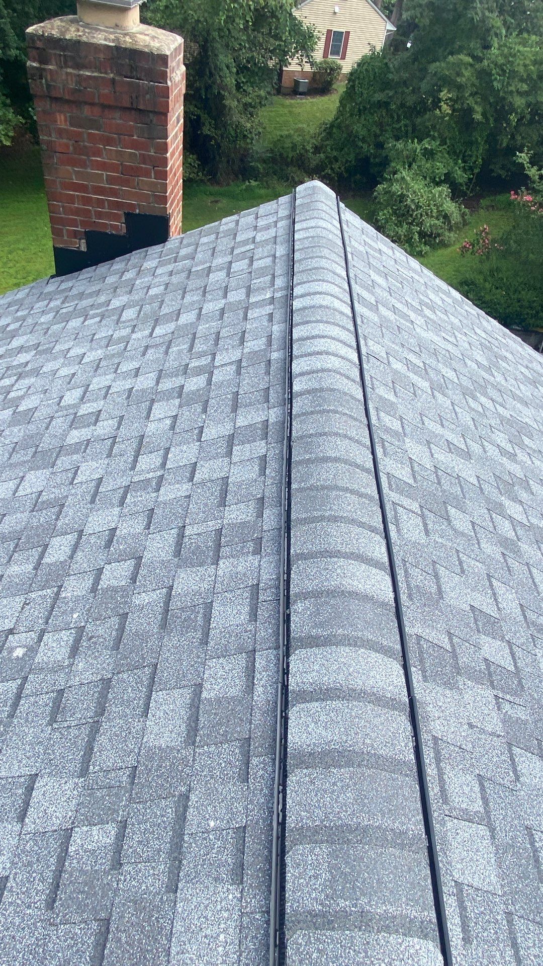 Oakton: Residential Roof Replacement with CertainTeed Landmark Designer Shingles in Pewter by RM Banning, Inc.