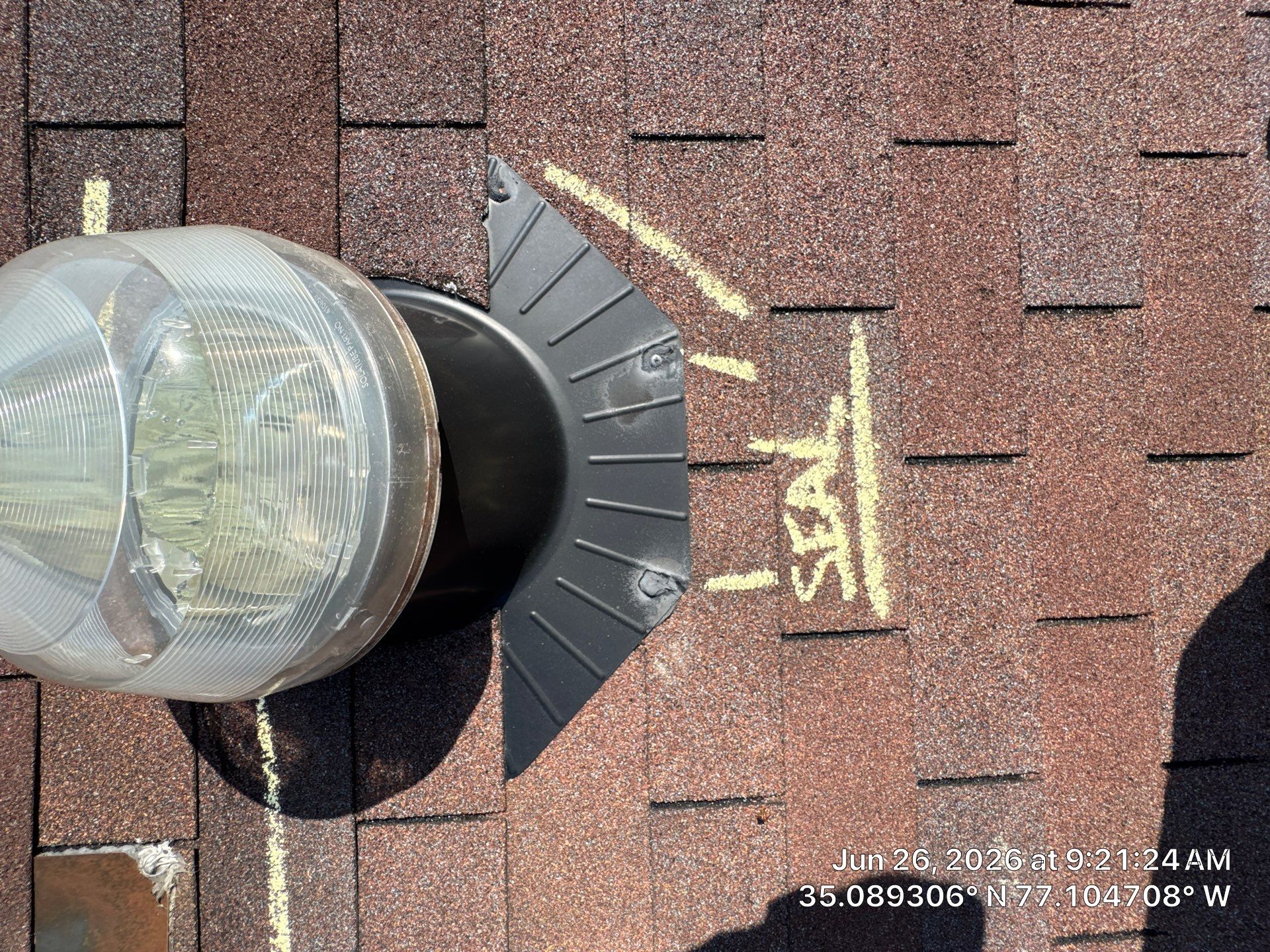 Professional Roof Inspection Report for Real Estate Transaction in New Bern by North Carolina Roofs
