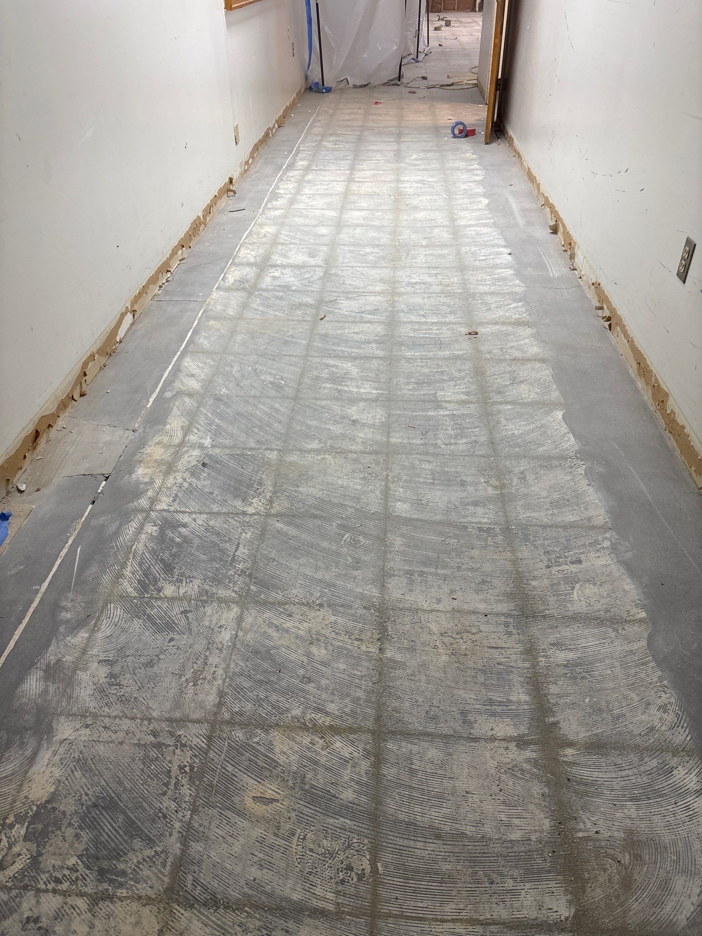 Commercial Kitchen Floor Remodel at Elks, Winchester, VA by Tailored Concrete Coatings