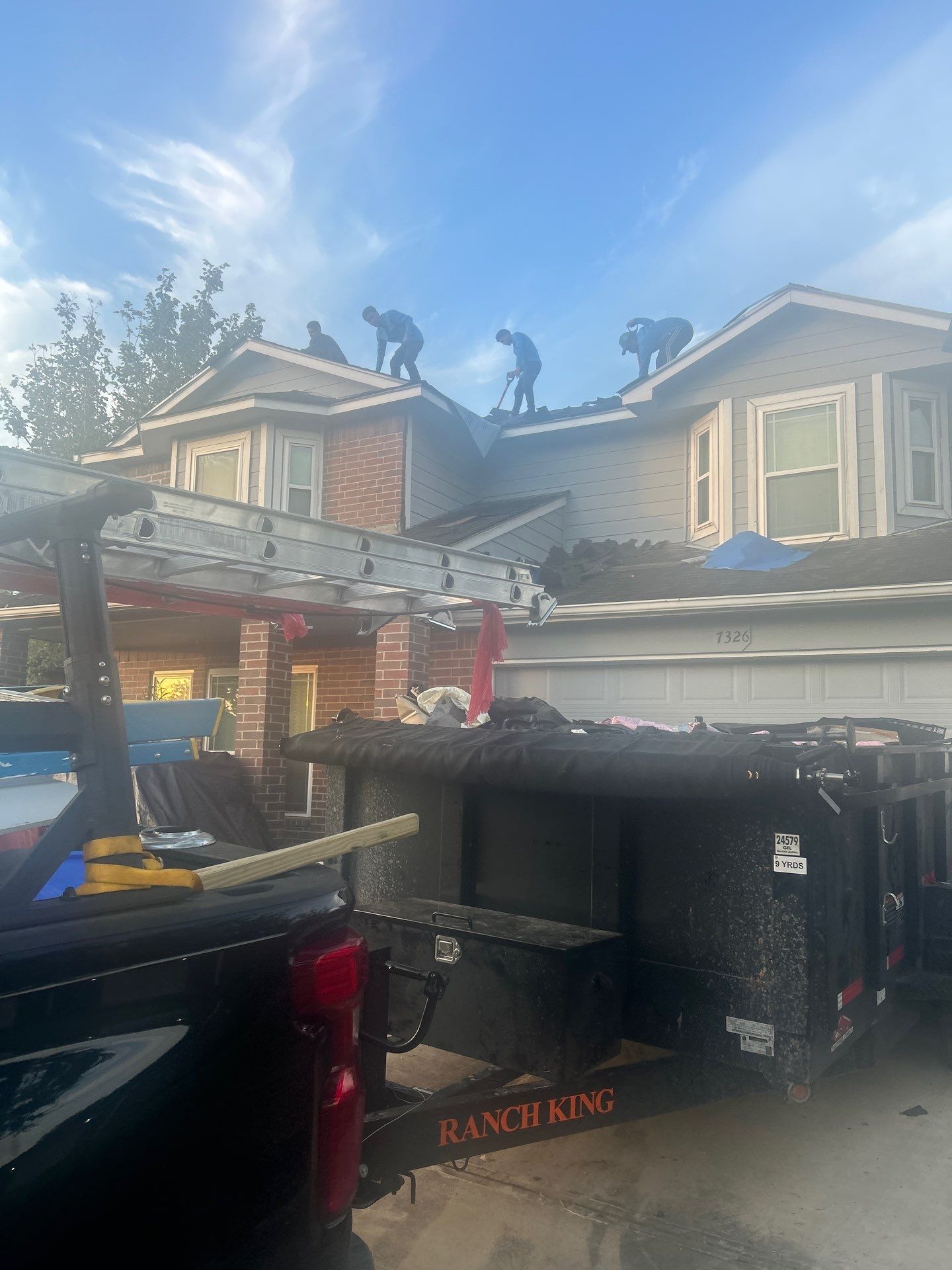 Residential Roofing Repair using Owen's Corning Duration (Lifetime) Shingles by Roof Repair Company