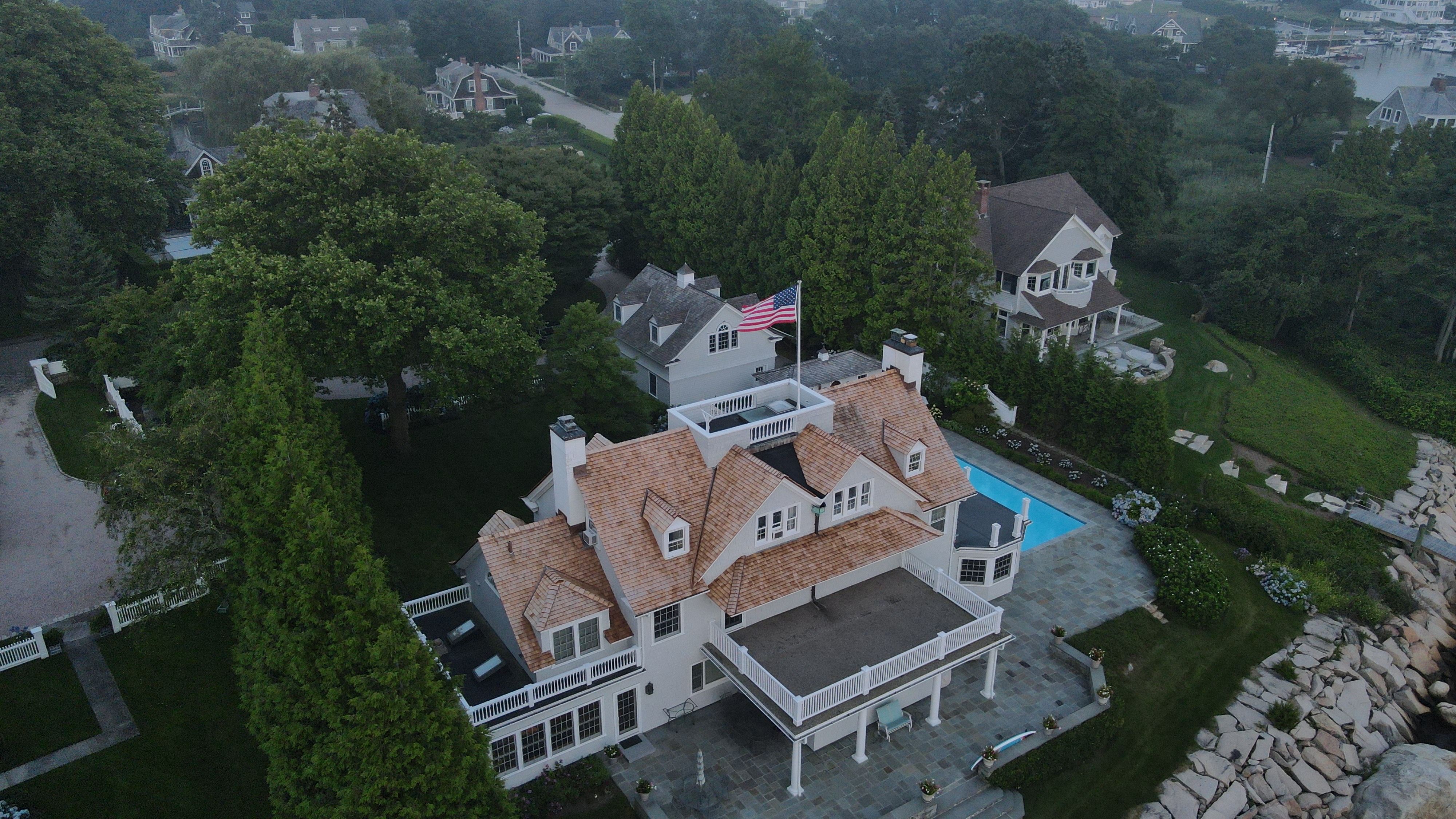 Watch Hill Private Residence - Red Cedar, Copper & Flat Roof by Rinaldi Brothers