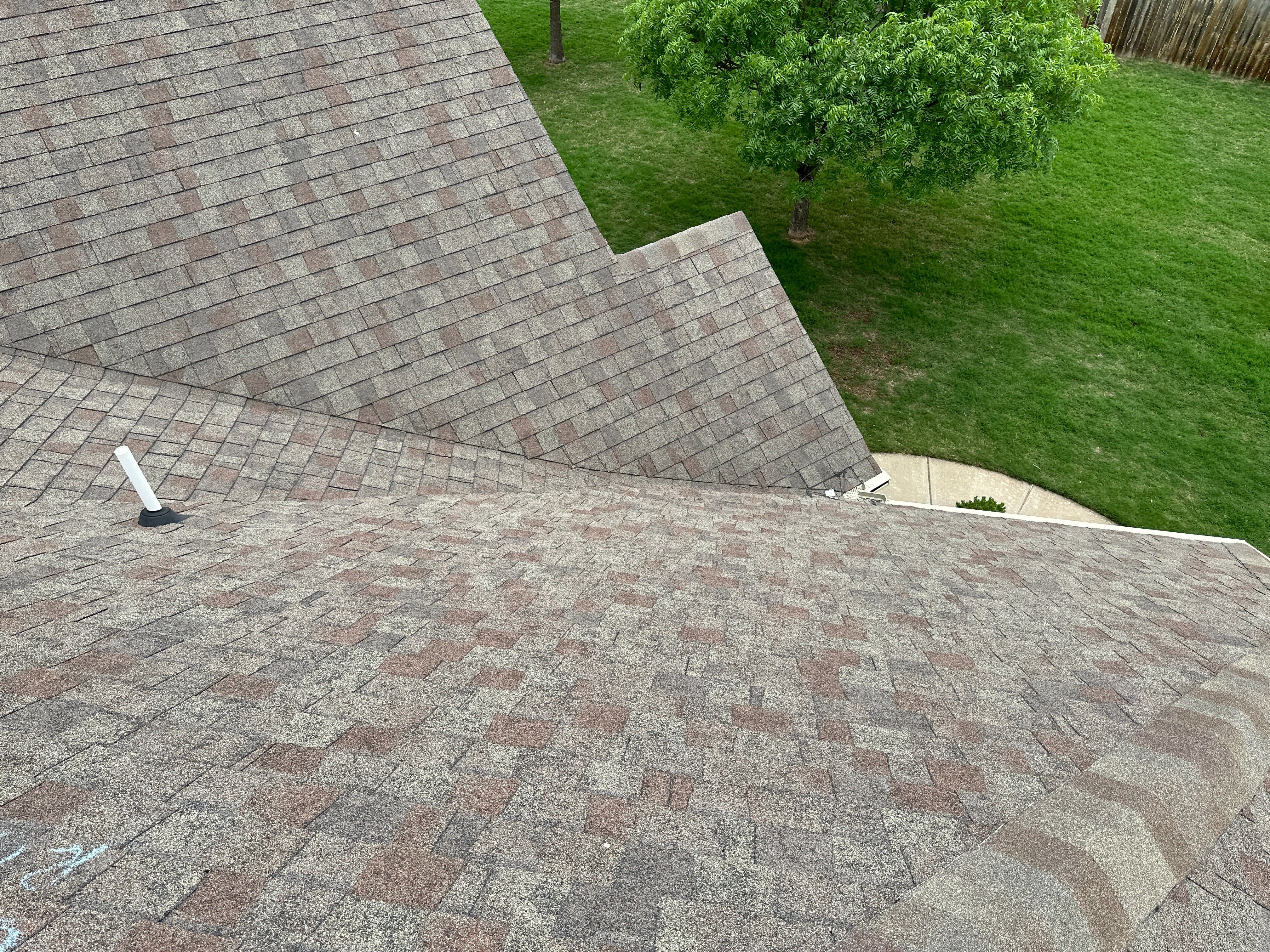 Reroof using Owens Corning Duration Storm IR in Driftwood by Castillo Roofing