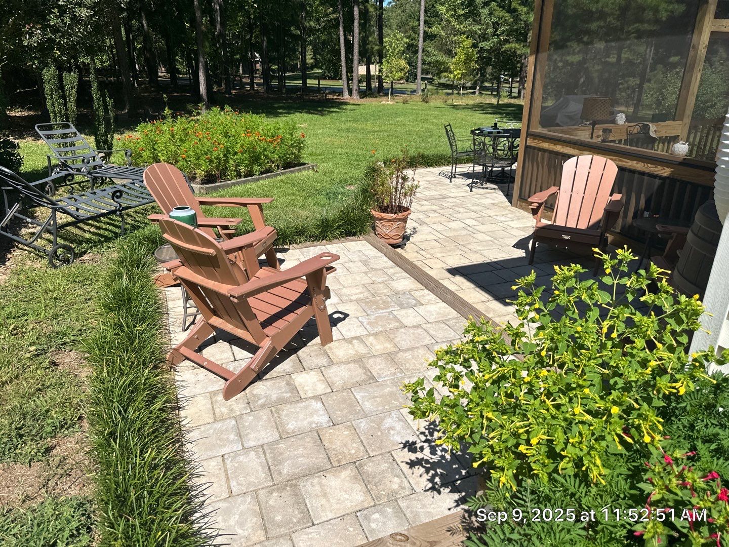 Pavers using TopSeal by DuraSeal