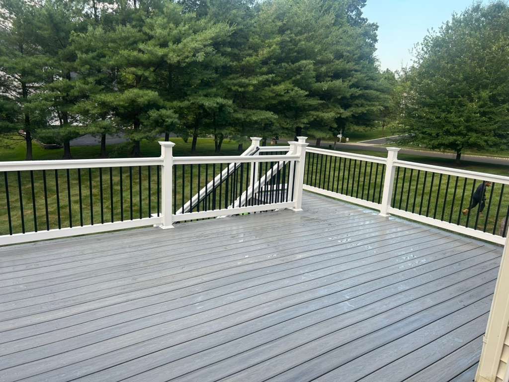 New deck in Raritan Township, New Jersey by deck guardian