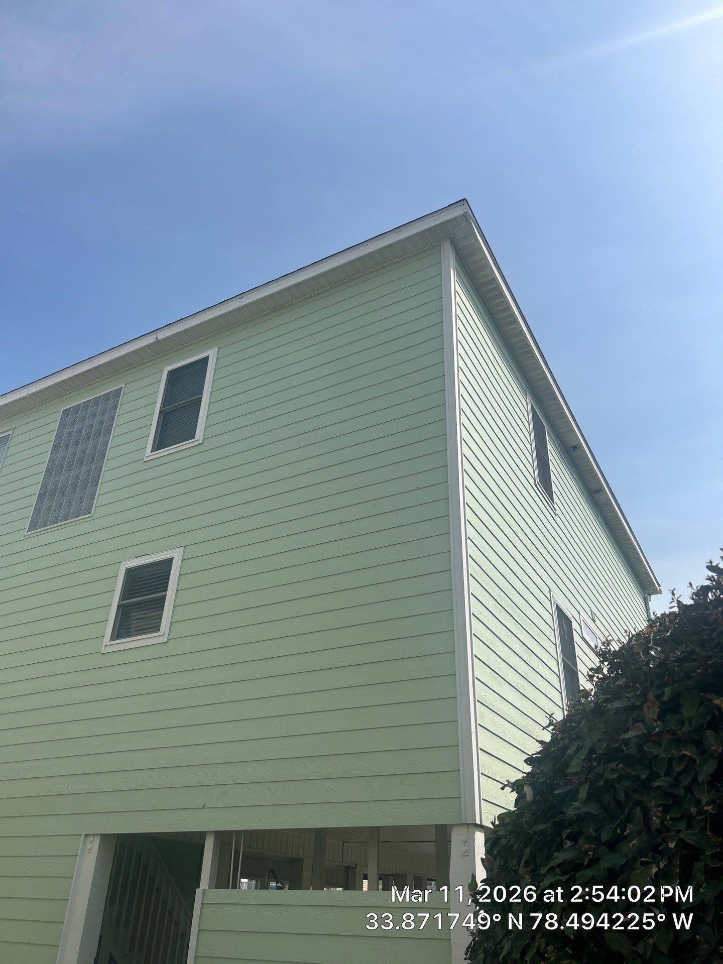 Sunset Beach FORTIFIED Roof Replacement with Georgetown Gray Landmark PRO Shingles by RGR Construction and Roofing, LLC