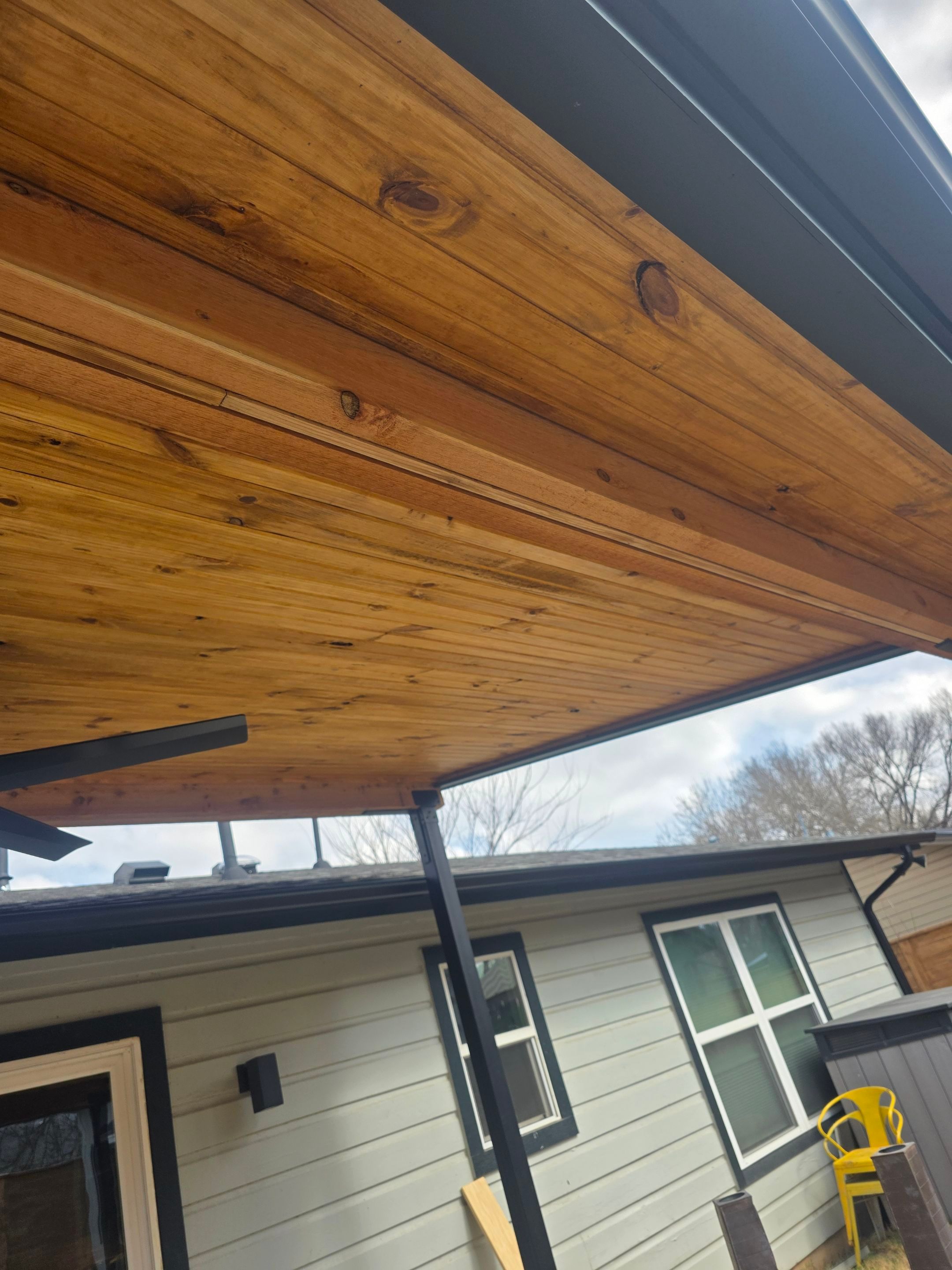 Custom patio for under 20. by REPS Austin Area Roofer