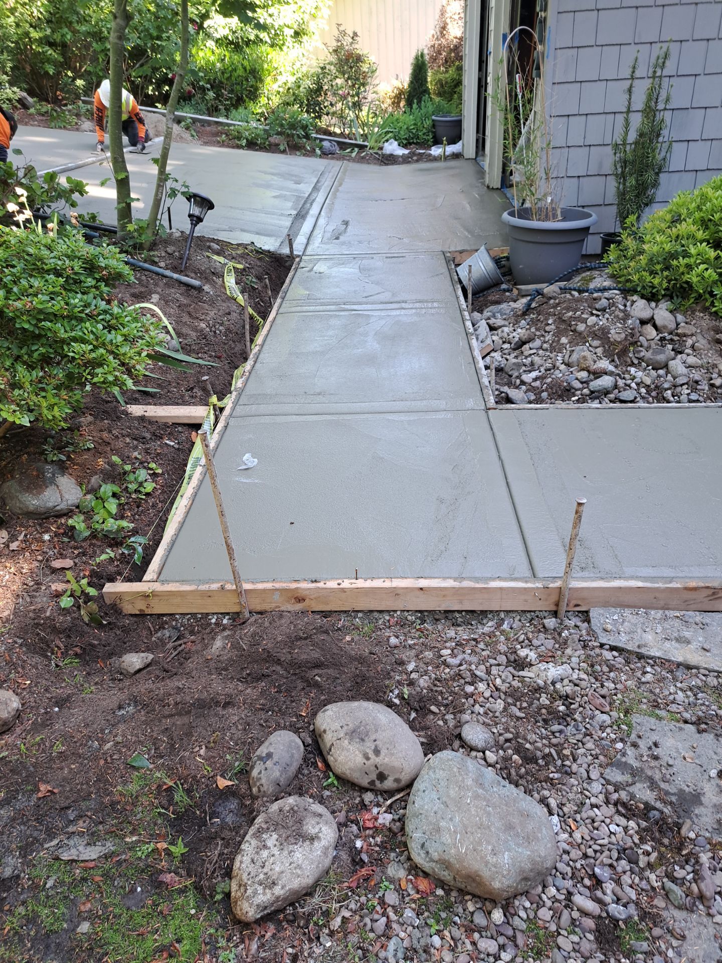 Kate | Concrete Driveway & Walkway by Jireh Asphalt & Concrete Inc 