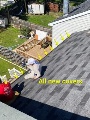 Gutter Repair using Rain Drop Gutter covers