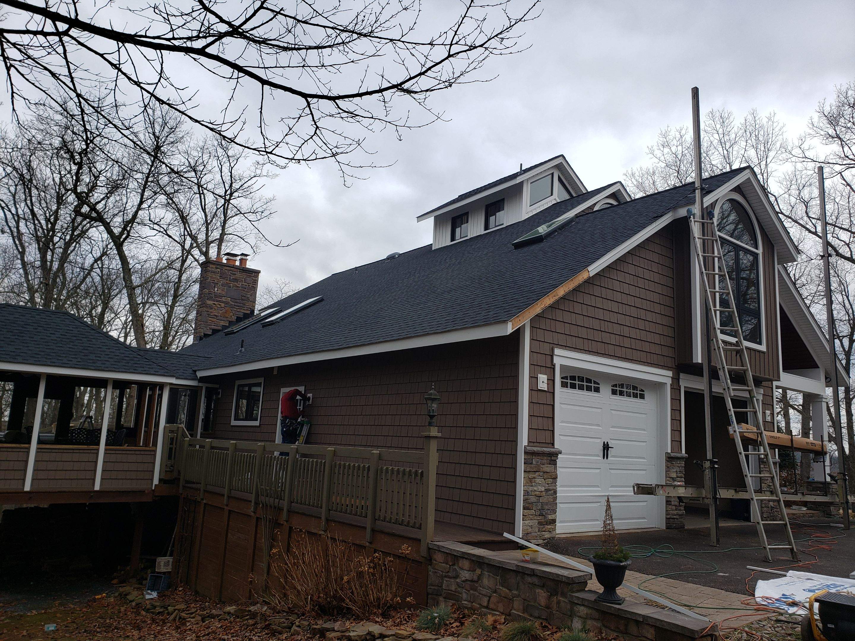 Roof, Siding, Soffit, Trim, and Gutter replacement by American Home Contractors